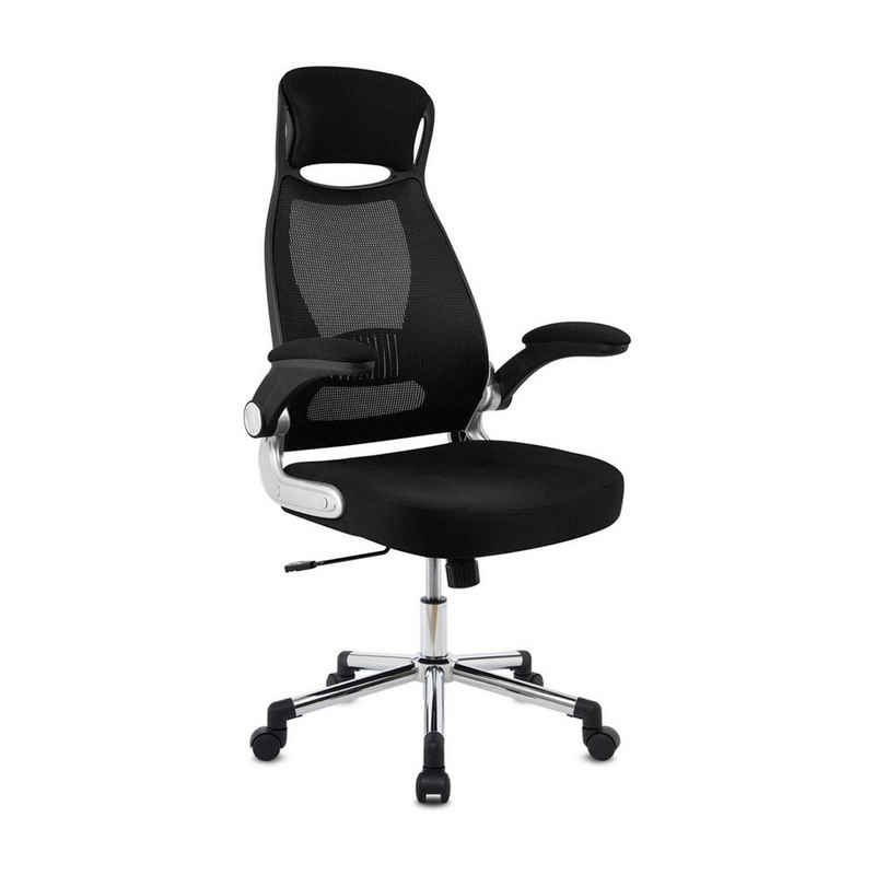 Intimate WM Heart Chefsessel Bürostuhl, Schreibtischstuhl, mit Hoher Rückenlehne, Kopfstütze und klappbarer Armlehne