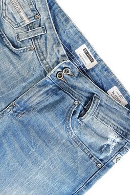 be styled Straight-Jeans low waist Bio-Baumwolle Damenhosen gerade geschnitten Bio_001