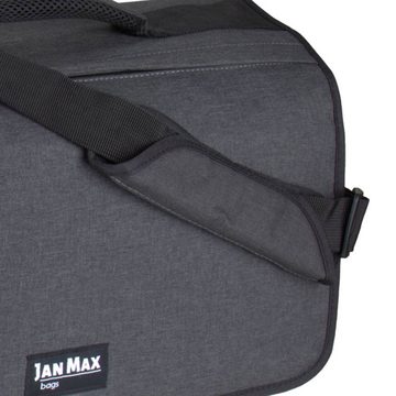 JAN MAX Fototasche Jan Max Kameratasche, Laptop Messenger Bag mit Laptopfach und Inlay, Kamertasche