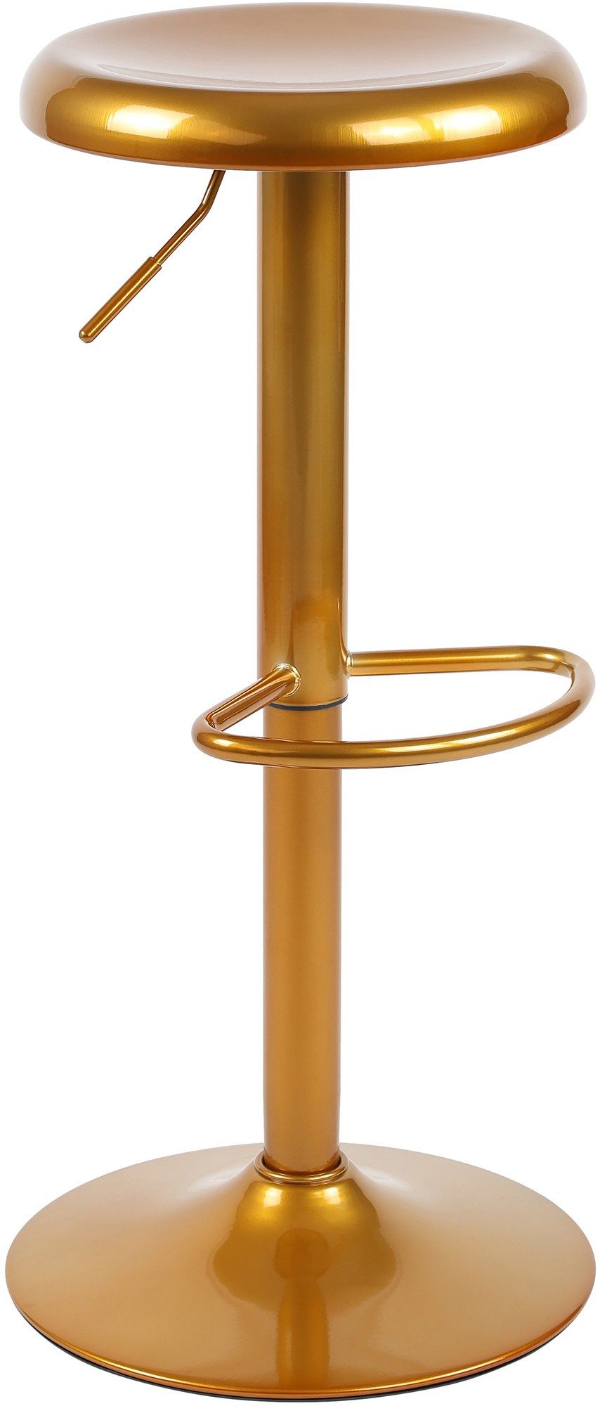 furnicato Barhocker Williston 58-78 cm Gold (1 St)