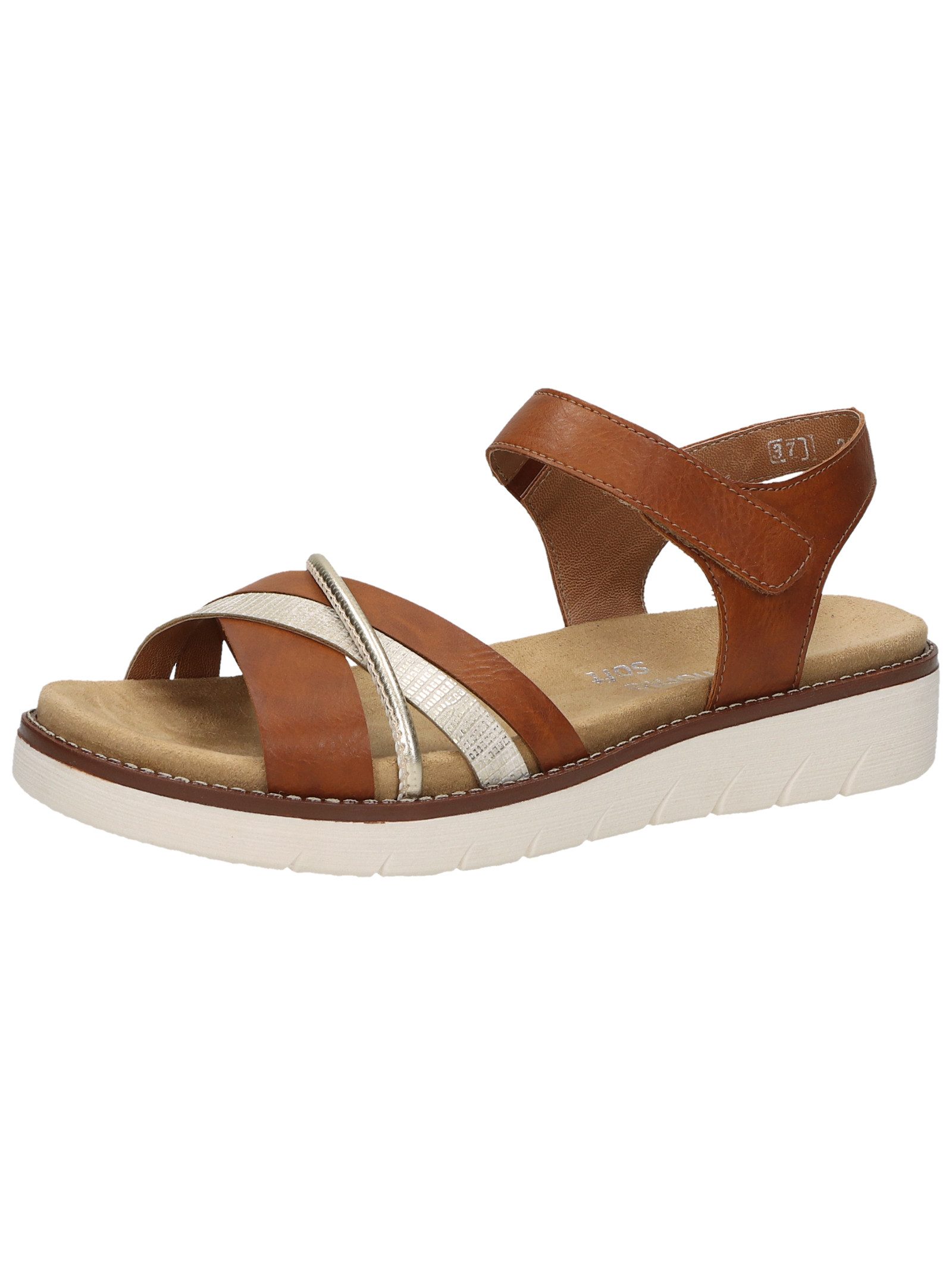 Remonte Sandalen Leder/Synthetik Riemchensandalette günstig online kaufen