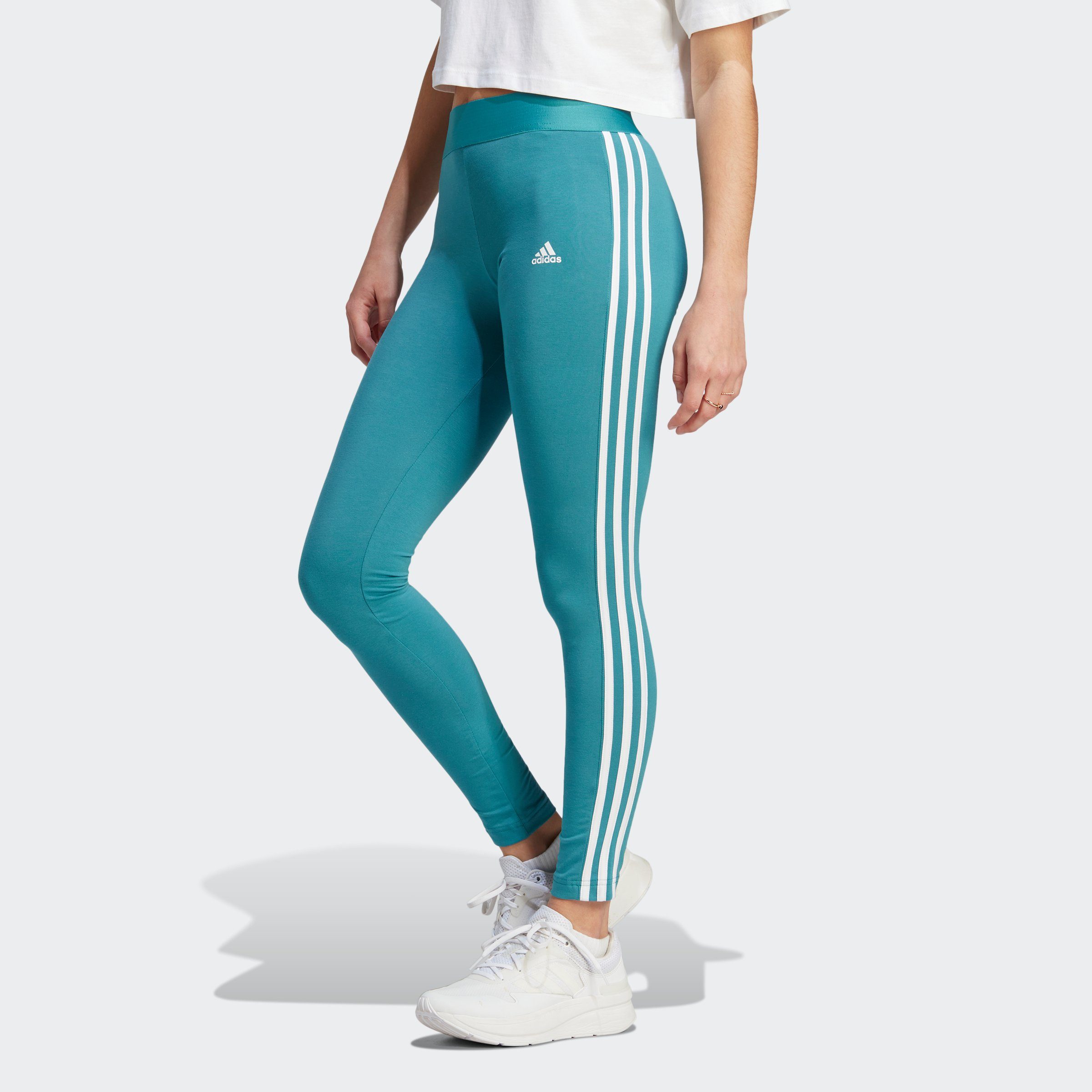 adidas Sportswear Leggings W 3S LEG Fusion White / Arctic (1-tlg)