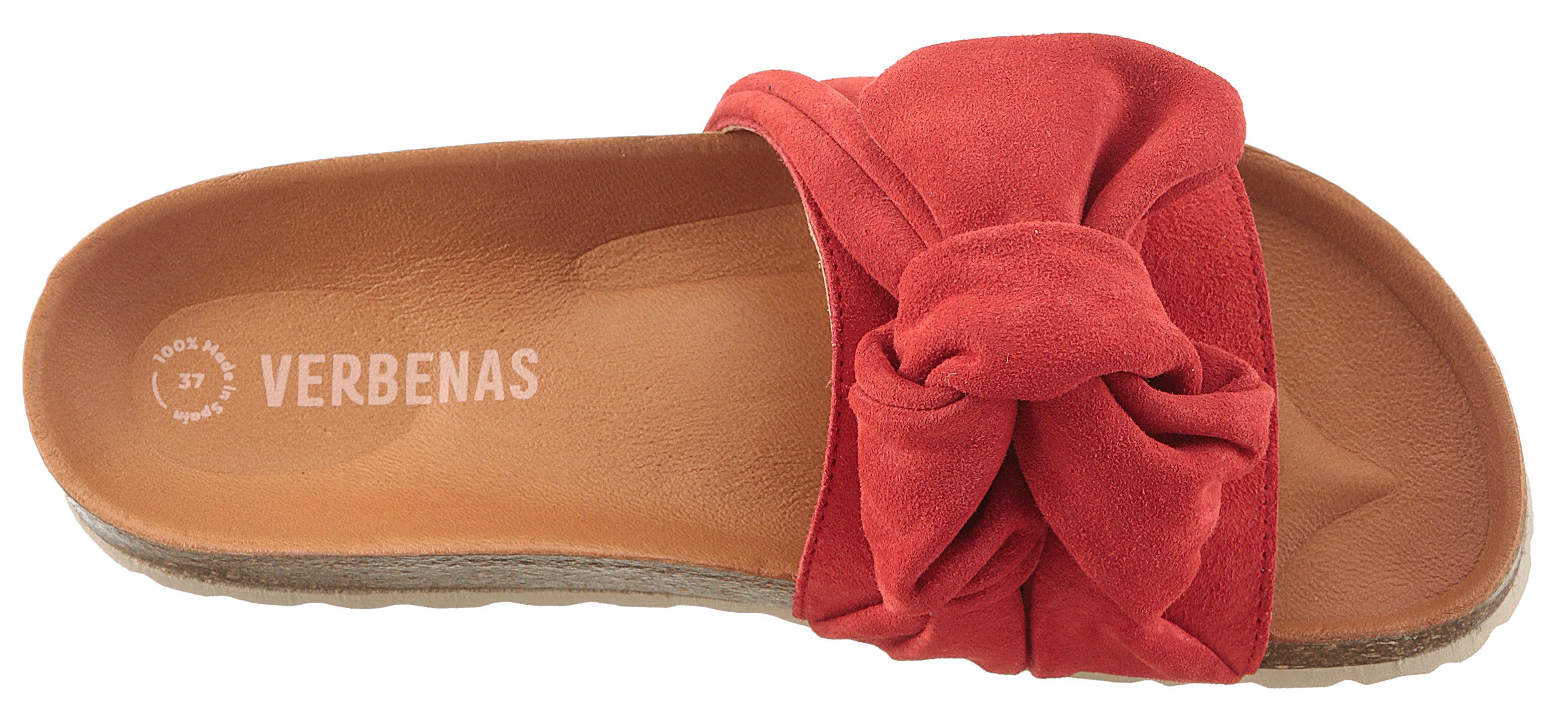 VERBENAS Roxy Roda Pantolette Sommerschuh, Flat, Pool Slides mit modischer Schlaufe