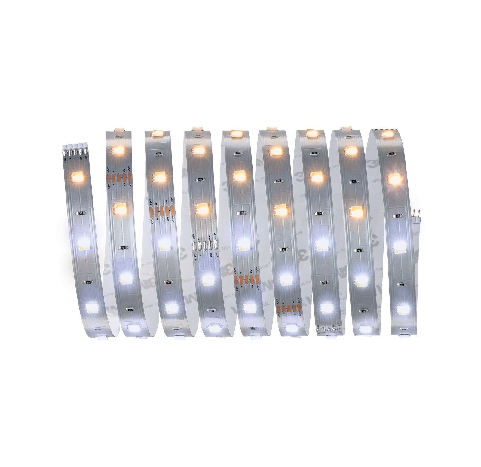 LED-Streifen MaxLED 250 Stripe 2,5m IP20 2700-6500K 9W 24V Silber