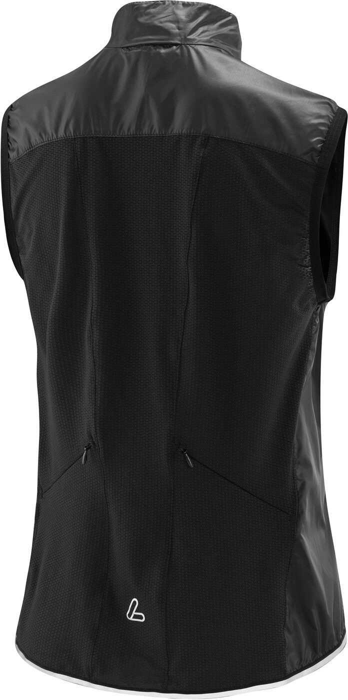 Löffler Softshellweste W BIKE VEST WINDSHELL BLACK