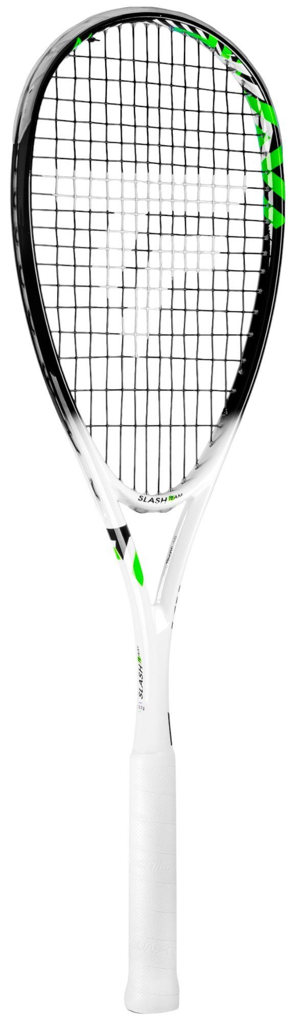 Tecnifibre Squashschläger Slash Team 130g/ausgewogen 2025 weiss - besaitet