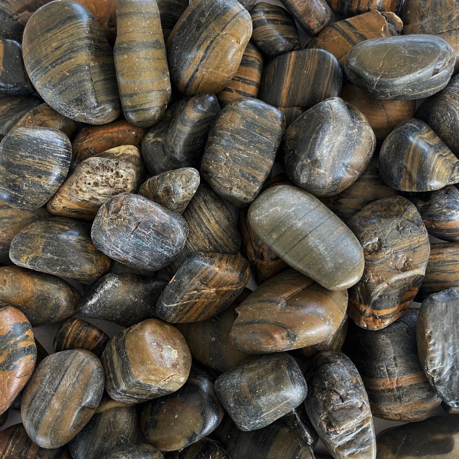 Eurosand Kieselsteine FLUSSKIESEL, Kieselsteine 20-60mm. 1kg.