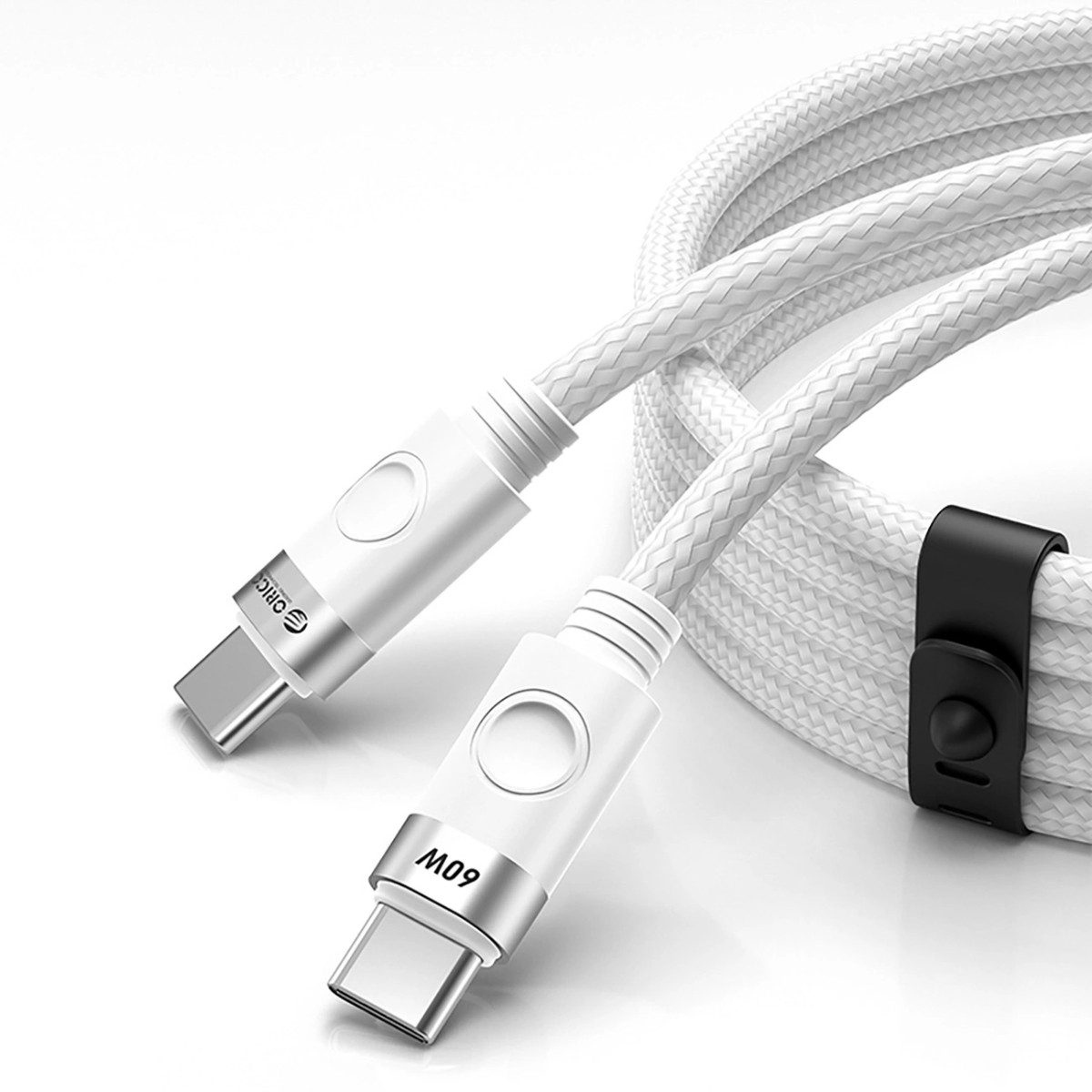 ORICO CDX USB-Kabel, USB-C, USB-C (100 cm), Power Delivery 60 W oder 100 W, USB-C auf USB-C, geflochtenes Nylon