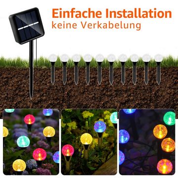 7Magic LED Gartenleuchte, für Gärten, Gehwege, LED fest integriert, Warmweiß