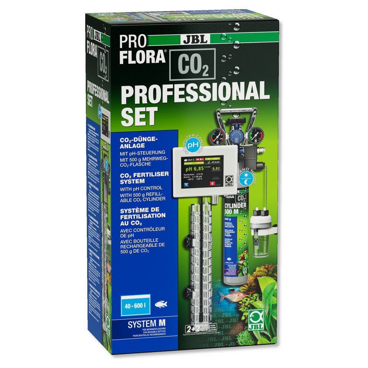 JBL GmbH & Co. KG CO2 Diffusor ProFlora CO2 Professional Set M