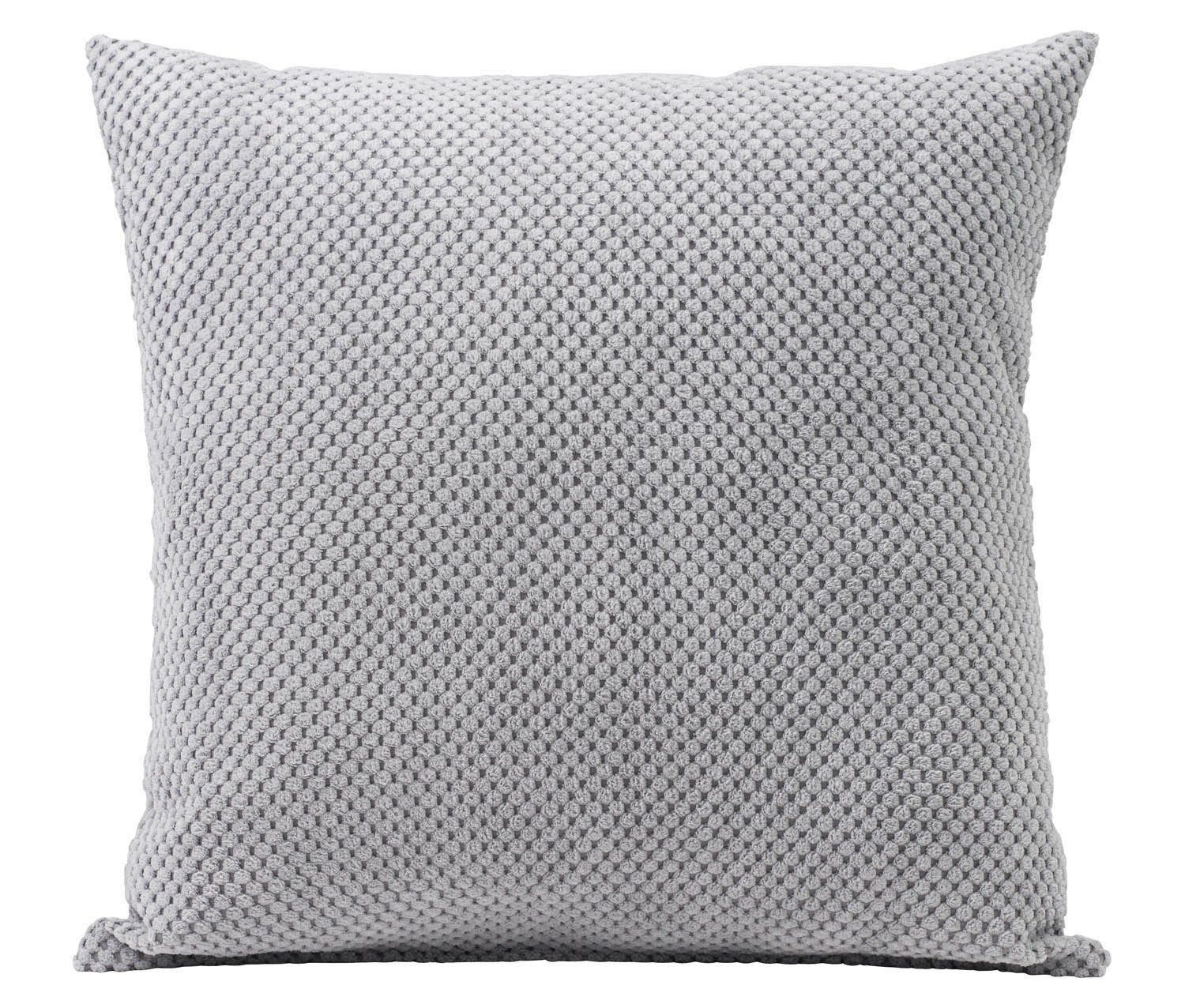 Gözze Kissenhülle SVEN, Silbergrau, Polyester, Bubbleoptik, (1 Stück), 50 x günstig online kaufen