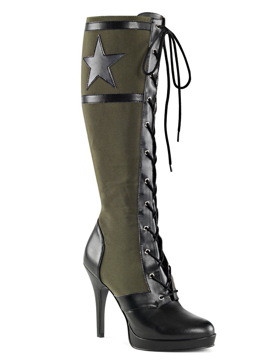 Kostüm Kommandantin High Heels