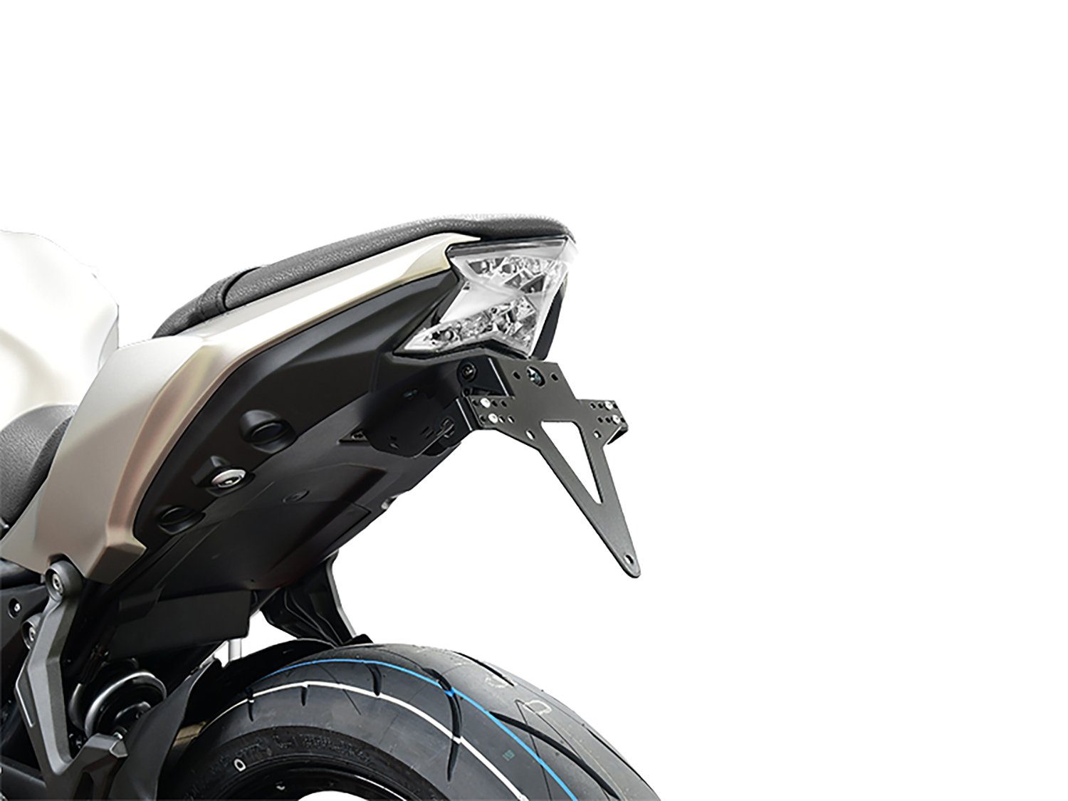 ZIEGER Держатель номерного знака Classic Держатель номерного знака kompatibel mit Kawasaki Z650, Ninja 650