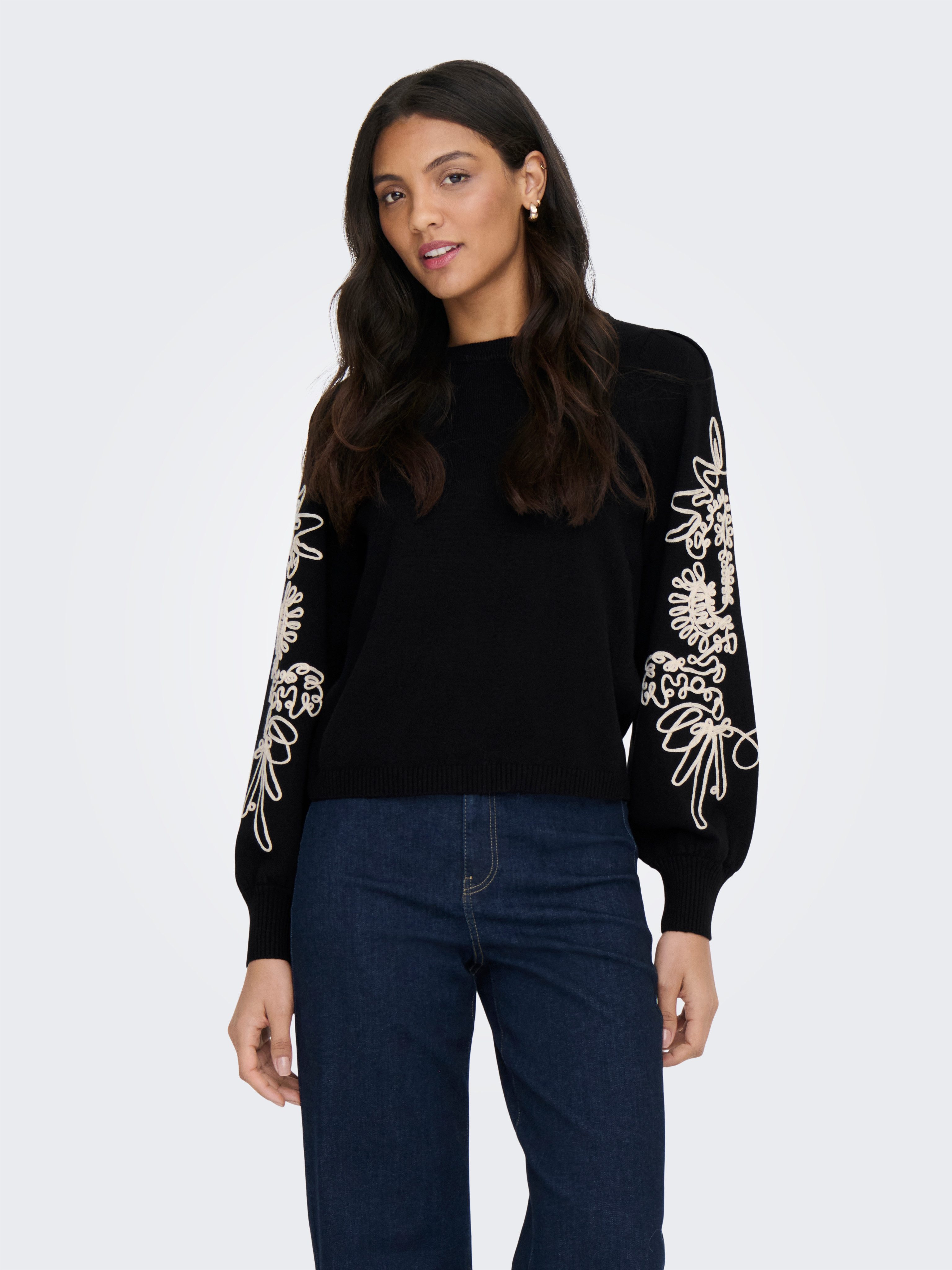 ONLY Strickpullover ONLMAGNOLIA LS DETAIL PULLOVER KNT günstig online kaufen