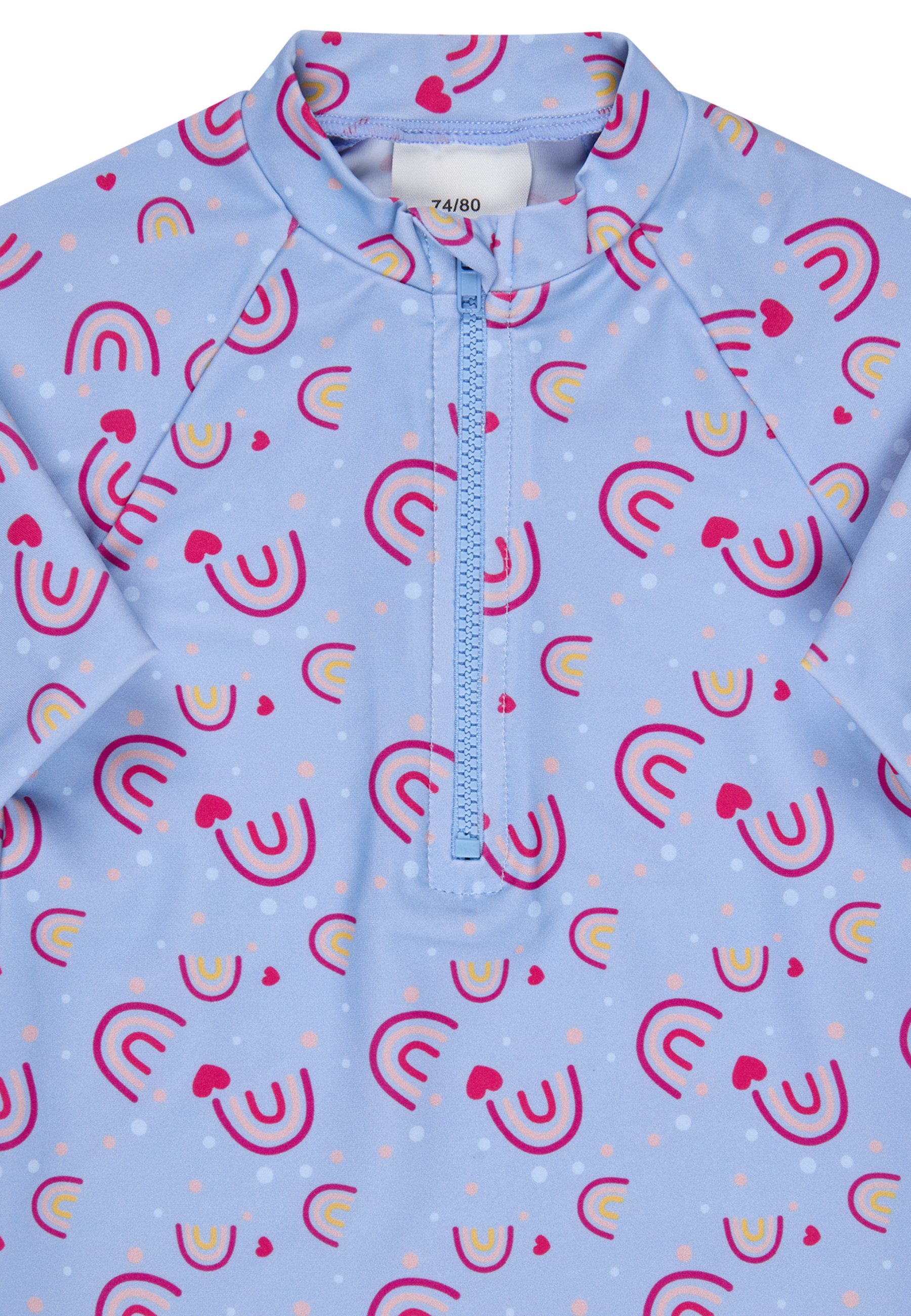 Sterntaler® Funktionsshirt UV-Schutz 50+ Badeshirt langarm Regenbogen (1-tlg)