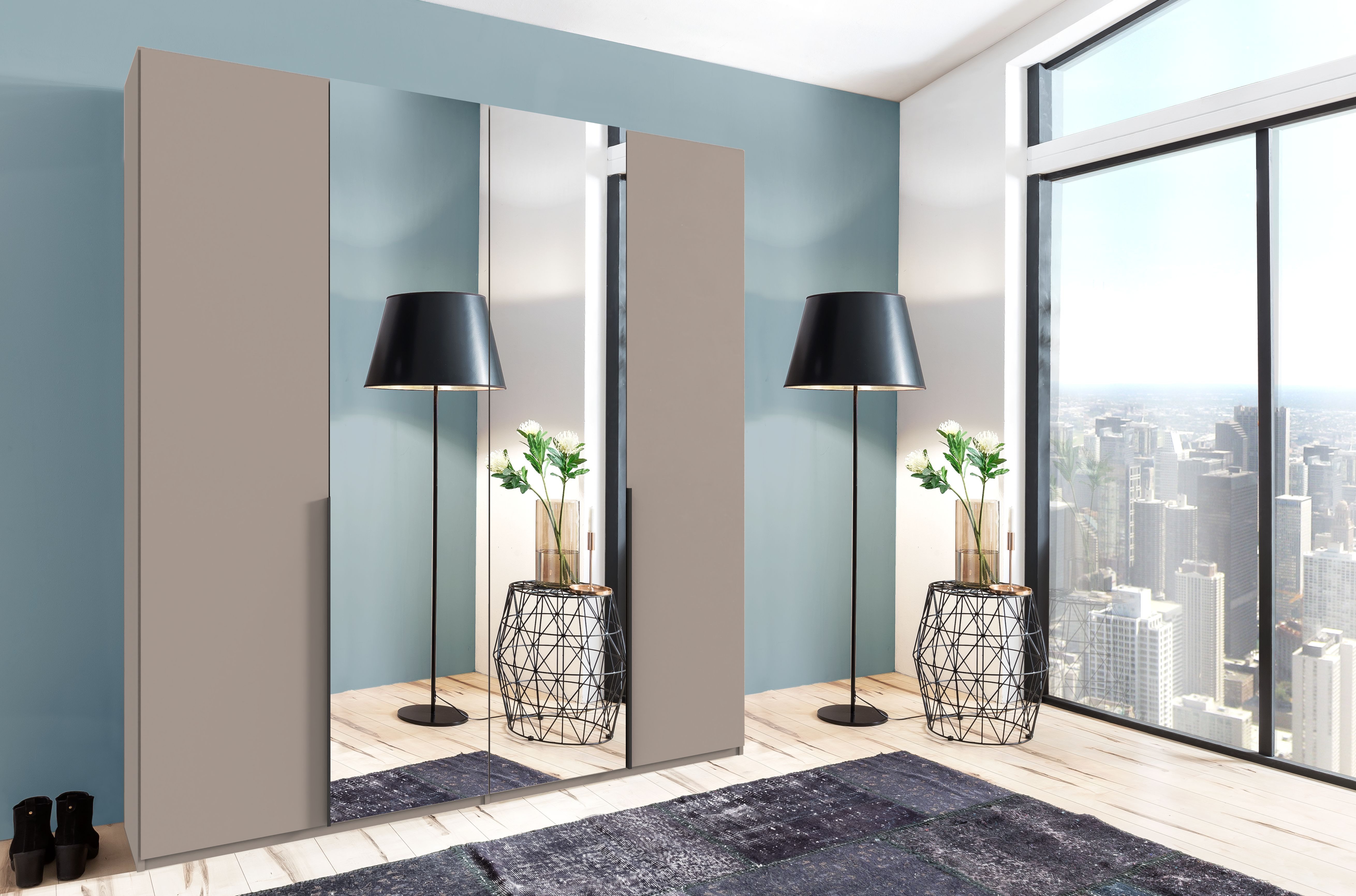 Wimex Kleiderschrank Mugano,in 5 Breiten,2 Höhen,2 Tiefen, viele Farben, Ma günstig online kaufen