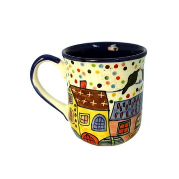 Gall&Zick Tasse Kaffeetasse aus Keramik handbemalt