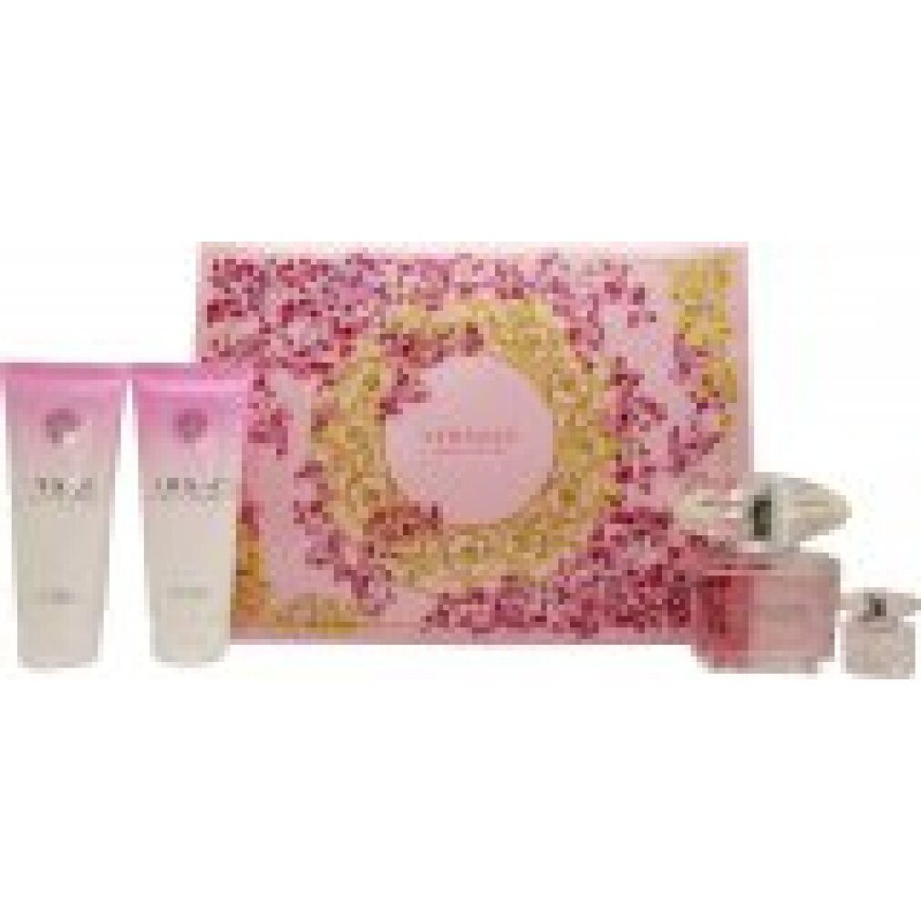 Versace Eau de Toilette SET Bright Crystal EDT + EDT + SHOWER GEL + BODY LOTION