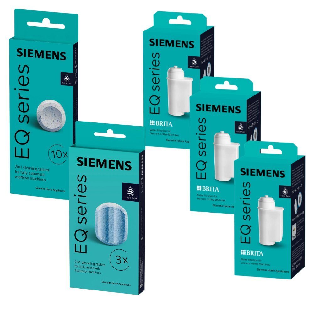 SIEMENS TZ80001 + TZ80002 + TZ70033 Pflegeset (Siemens, [- TZ80001 + TZ80002 + TZ70033 Reinigung, Entkalkung, Filter Pflegeset)