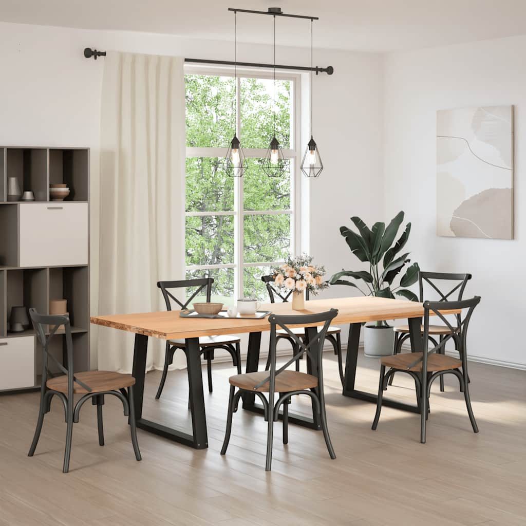 vidaXL Tischbein Esstisch Beine V-Form 3 günstig online kaufen
