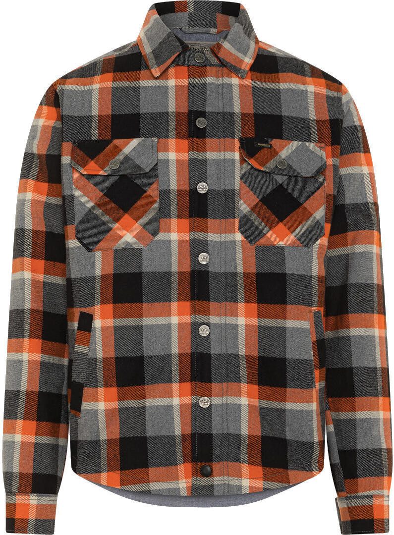 Rokker Motorradjacke Memphis Rider Motorrad Hemd Atmungsaktiv abriebfest reißverschluss