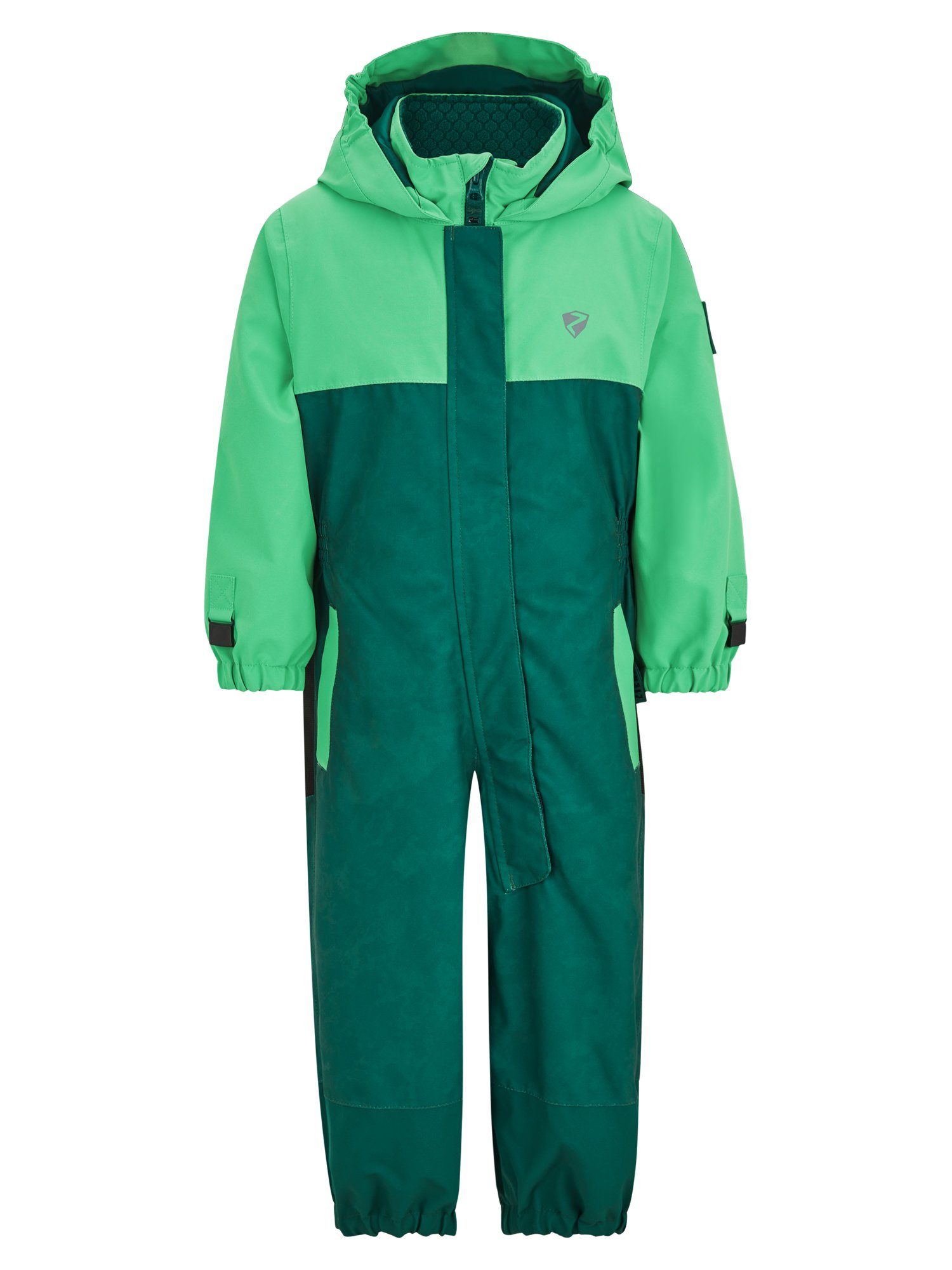 tie dye deep green