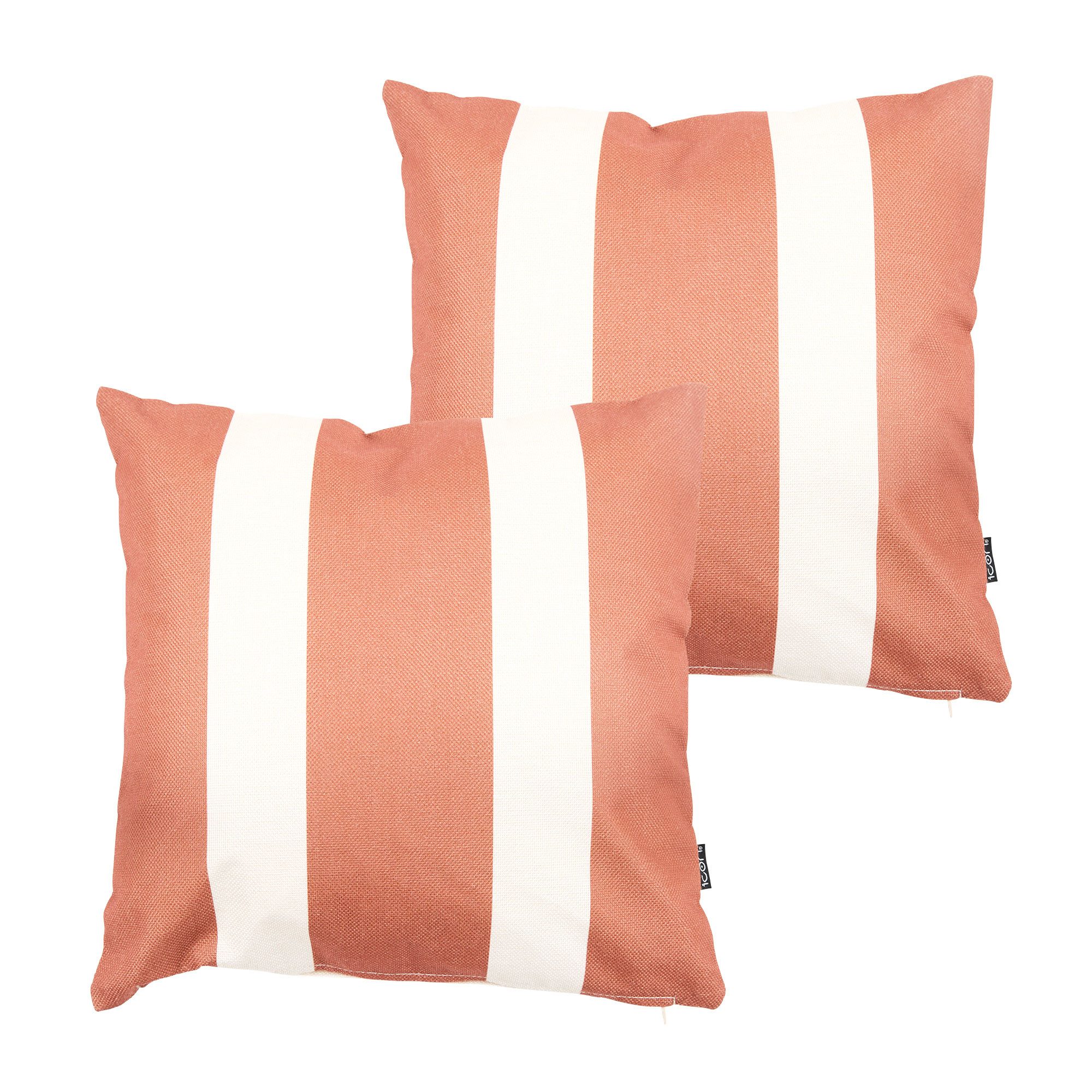 icon Dekokissen Dekokissen Outdoorkissen Wetterfest mit Füllung, 2er Set