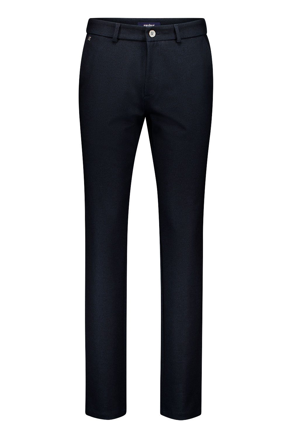 Atelier GARDEUR Tapered-fit-Jeans TONIC Easy Pants Tapered Jersey Punta di Milano Jersey mit kühlem Griff