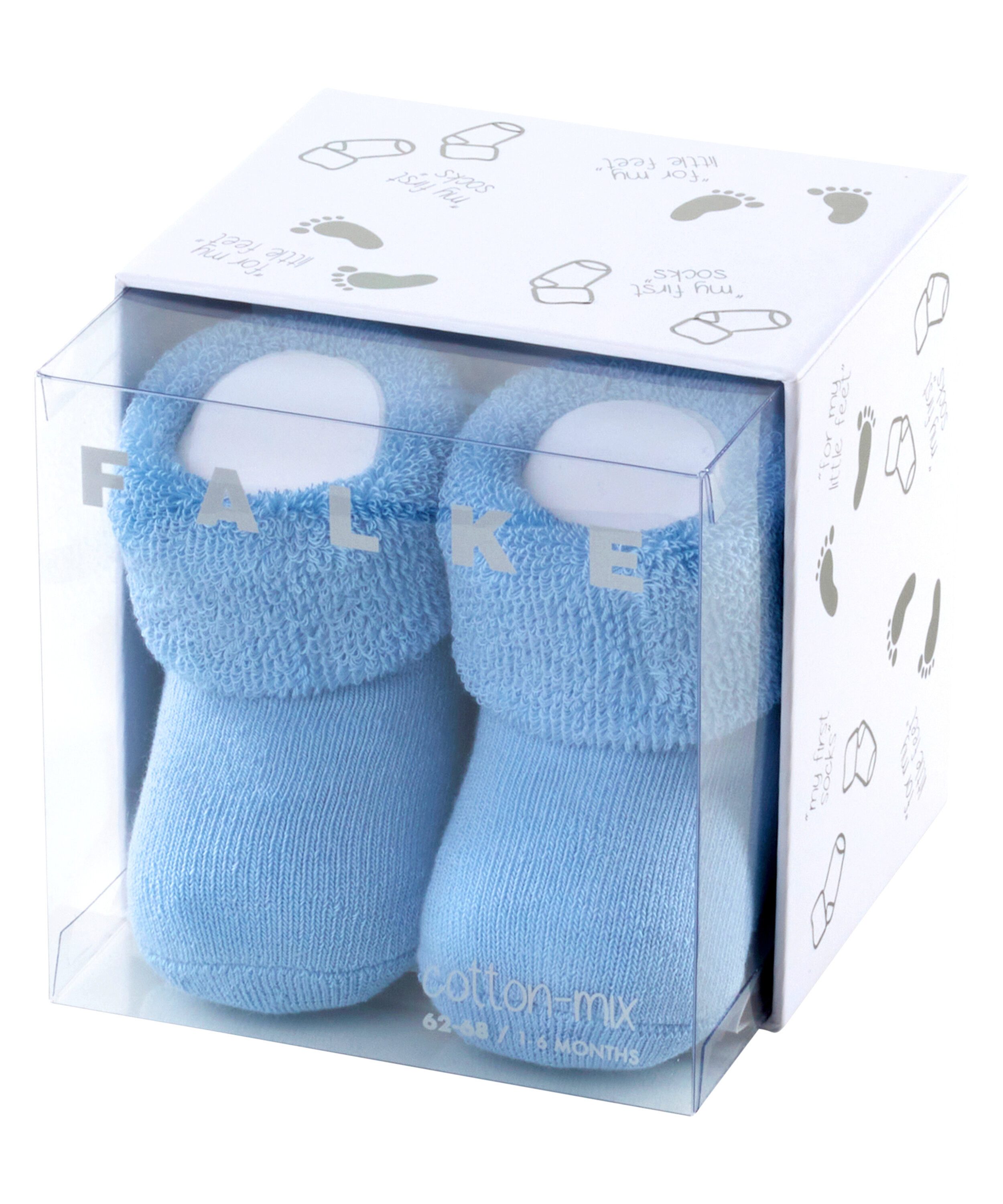 FALKE Socken Erstling Socken mit Geschenkverpackung (1-Paar) mit Geschenkverpackung