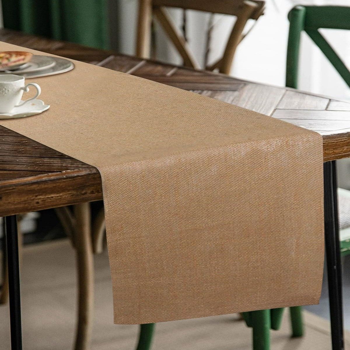 SinLaw Tischdecke Jute Tischläufer, Rolle Jute günstig online kaufen