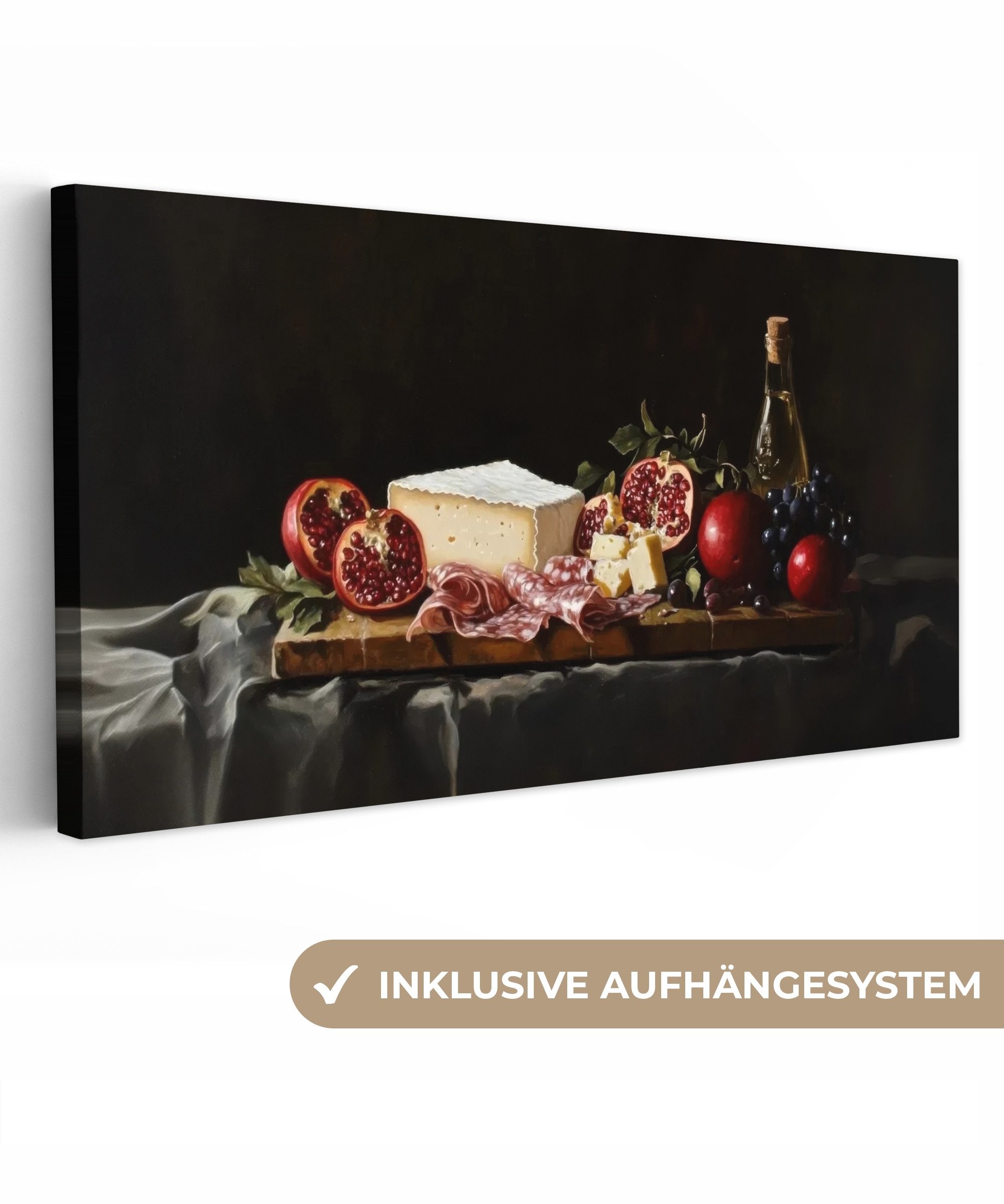 OneMillionCanvasses® Leinwandbild Panorama Stilleben - Vintage günstig online kaufen