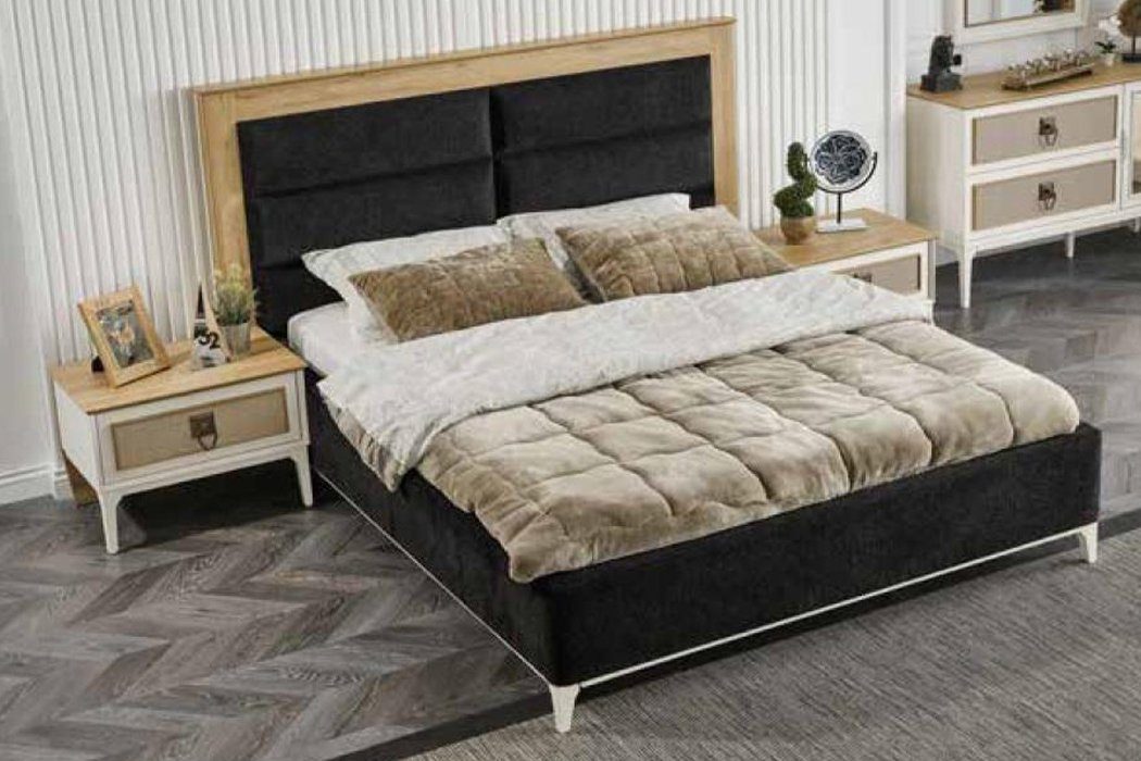 Doppelbett Bett Betten (Bett) Polsterung Möbel JVmoebel Einrichtung Bett