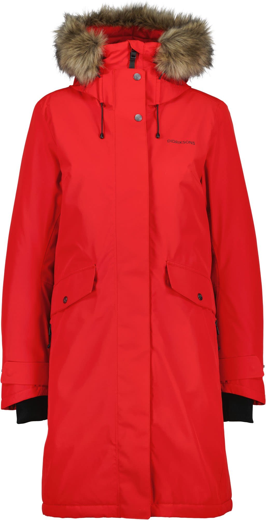 Parka Didriksons Pomme Damen Parka W 3 Didriksons Red Parka Erika