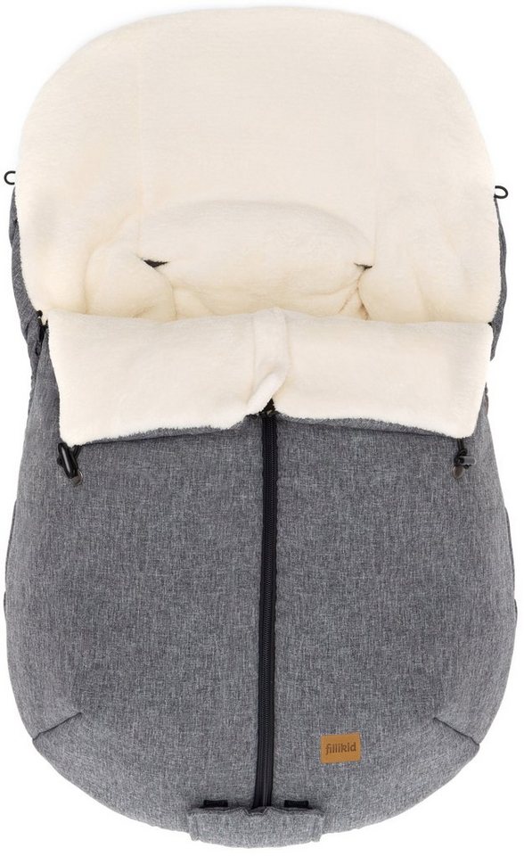 Fillikid Fußsack Sella, Winterfußsack, für Babyschalen