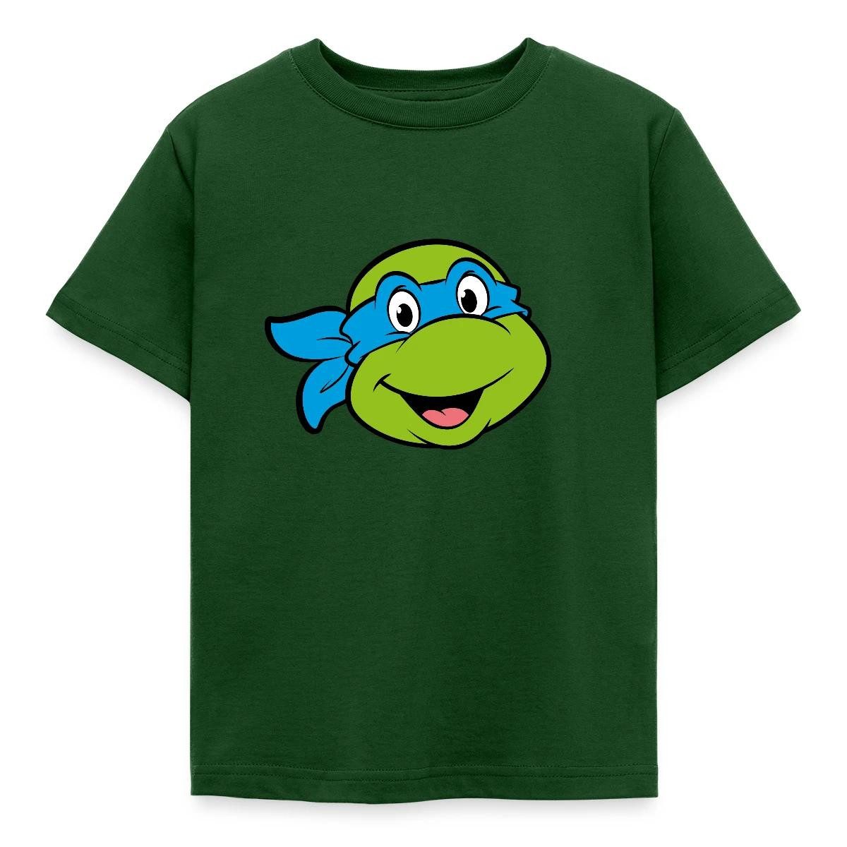 T-Shirt Teenage Mutant Ninja Turtles Leonardo Kostüm Karneval Kinder T-Shirt