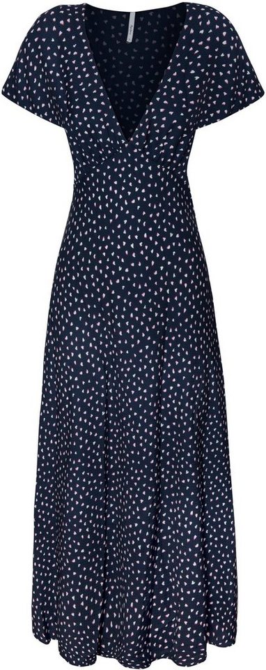 Pepe Jeans Maxikleid »SARA« mit weiten Ärmeln und tiefem Ausschnitt in