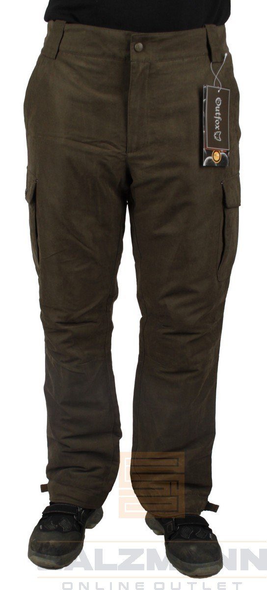 Outfox Stoffhose Outfox Dark 58 62 Olive 25 Gr. 29 60 Range 54 27 56 Hose Schöffel 52