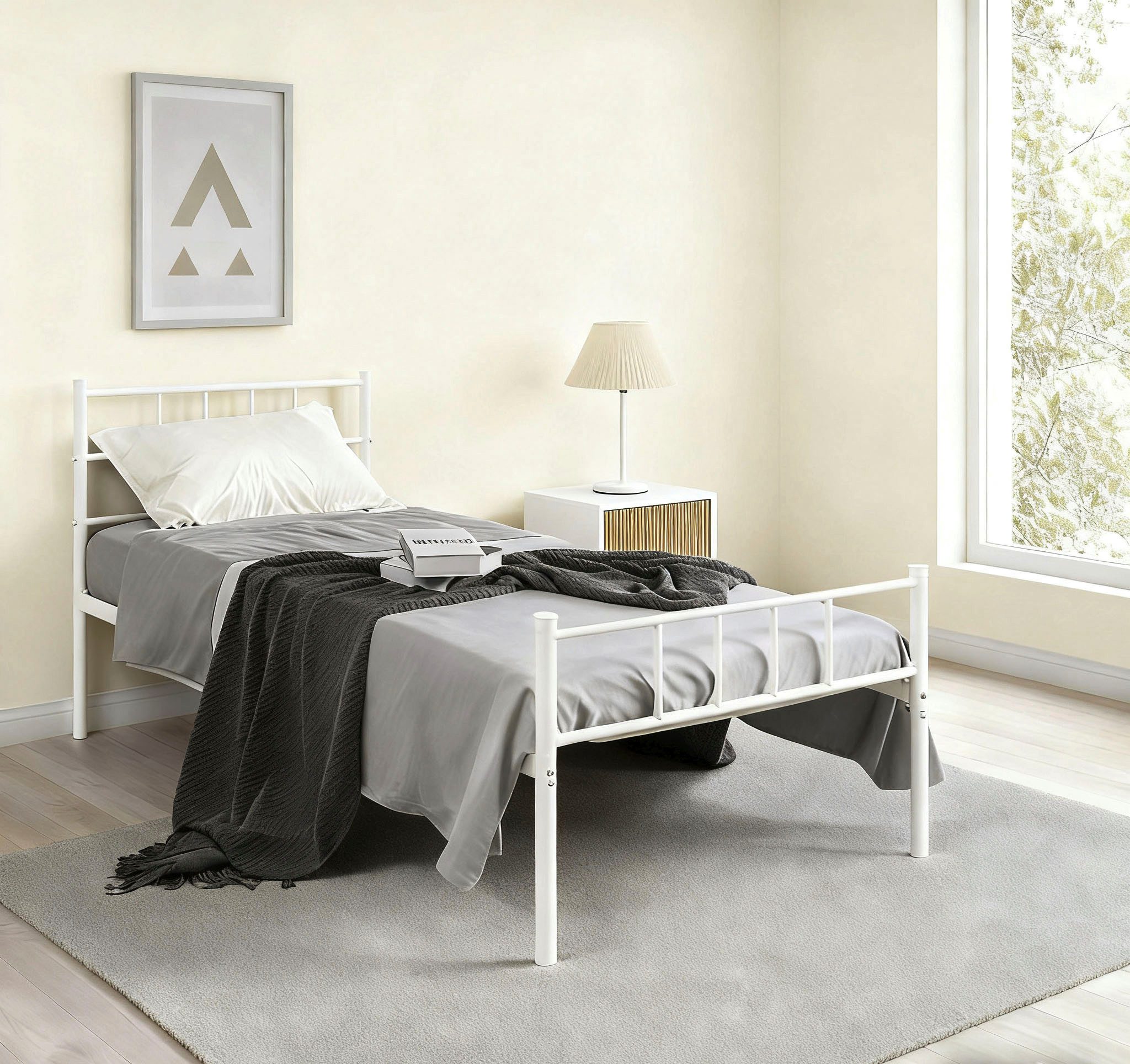 OTTO home Metallbett Amrum Bett Bettgestell Bettrahmen Einzelbett Doppelbet günstig online kaufen