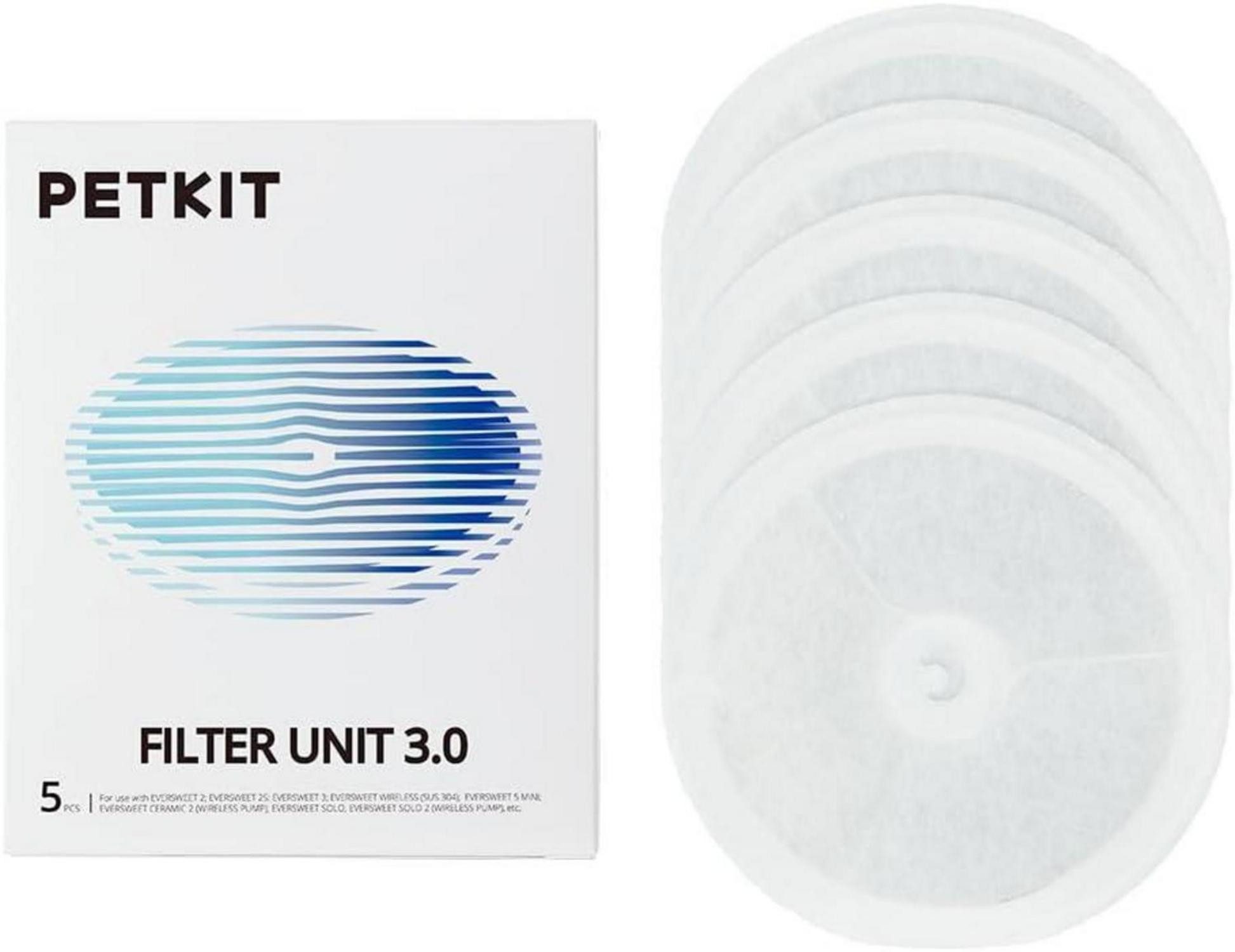 Tier-Halsband CYBERTAIL Eversweet Filter 3.0 5er Pack für Katzen Hunde Trinkbrunnen