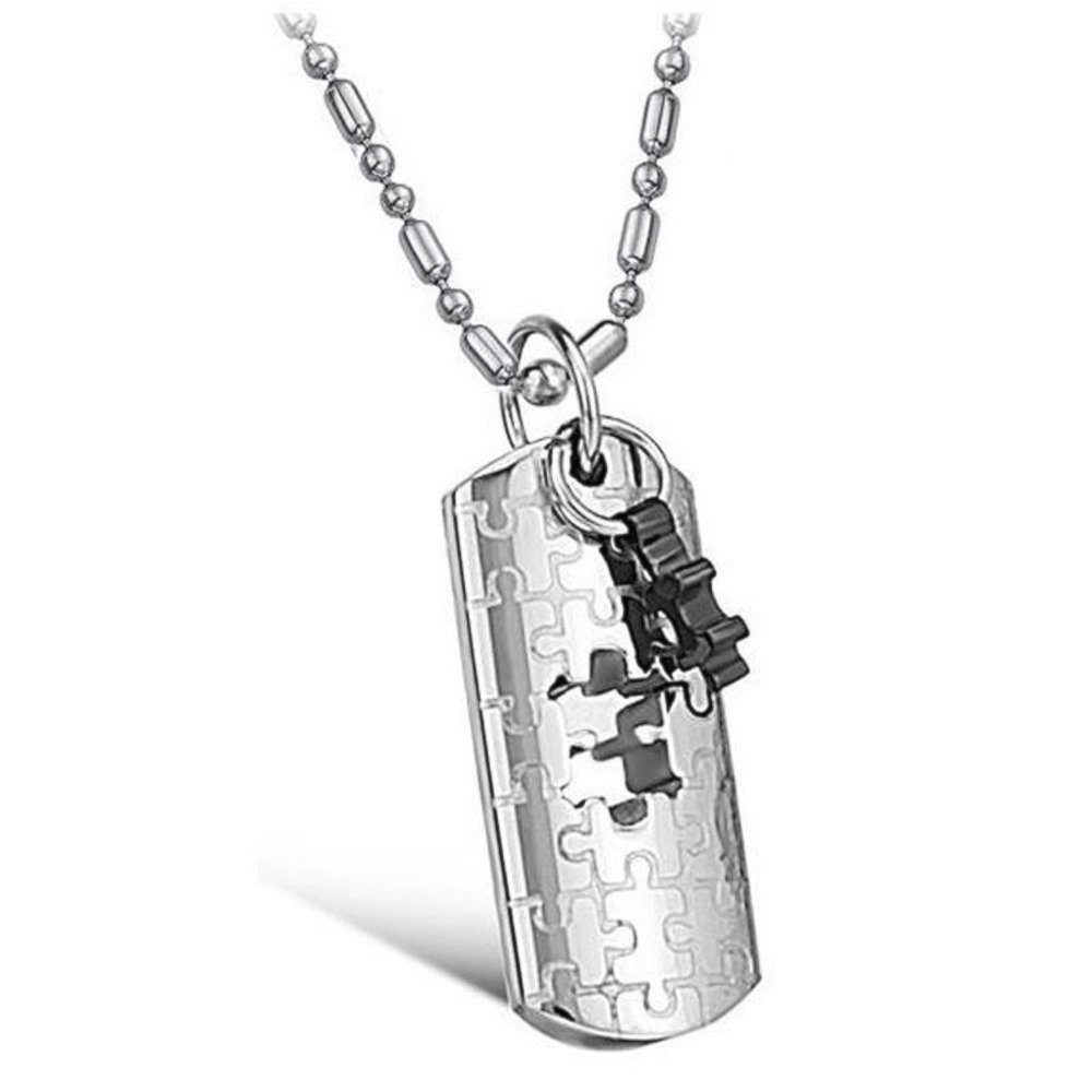 Kim Johanson Schmuckset Puzzle, für verliebte, Partnerketten: 2 Ketten mit günstig online kaufen