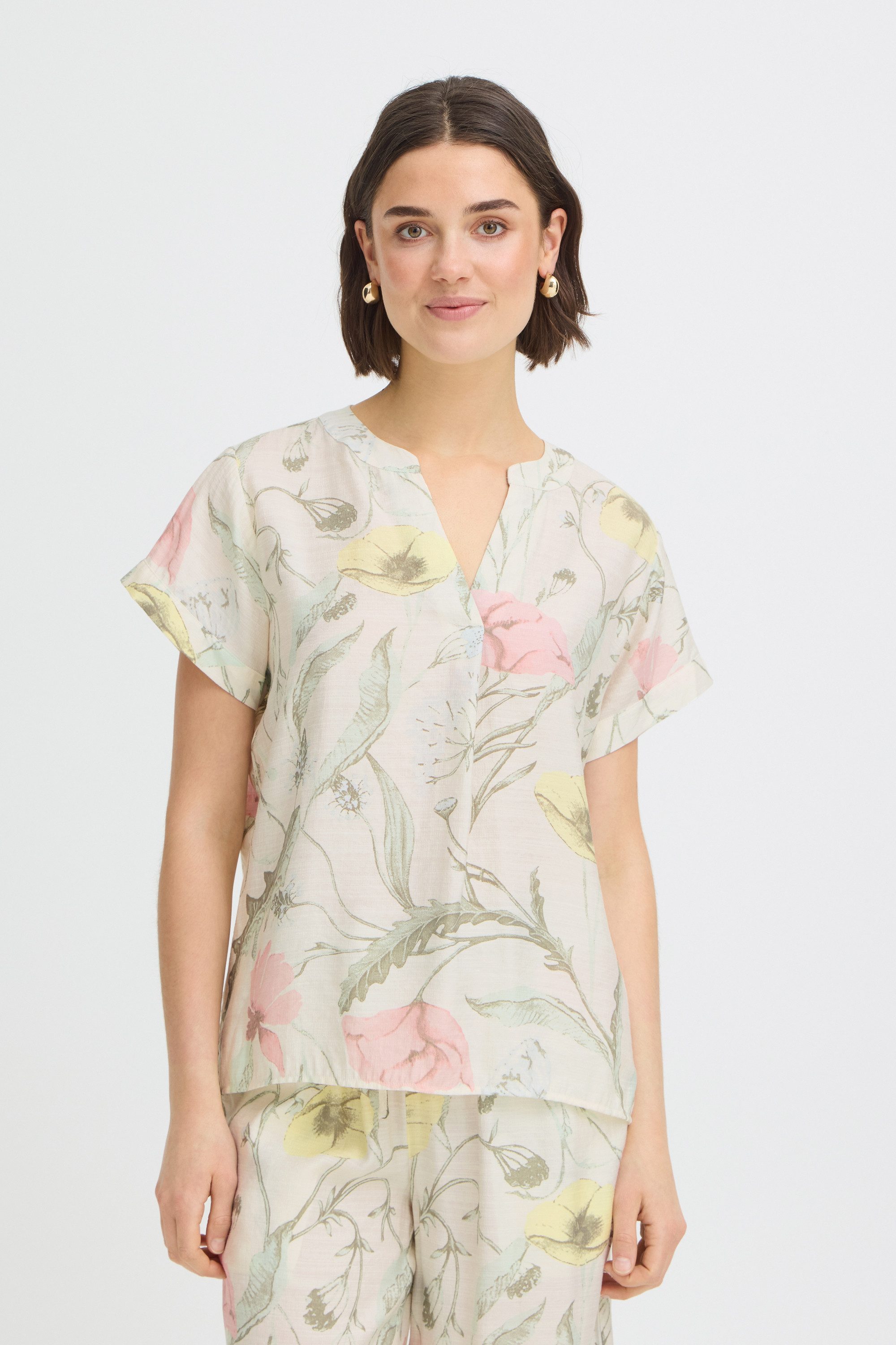 fransa Blusentop Ärmellose Bluse FRARIANA