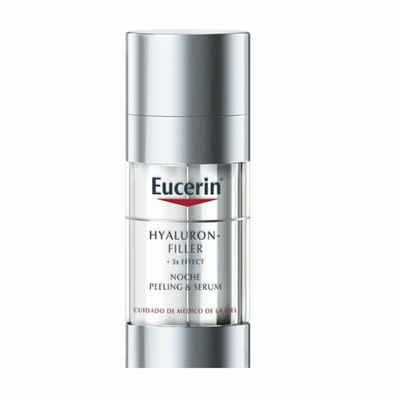 Eucerin Tagescreme Hyaluron Filler Peeling Nacht-Serum 30ml