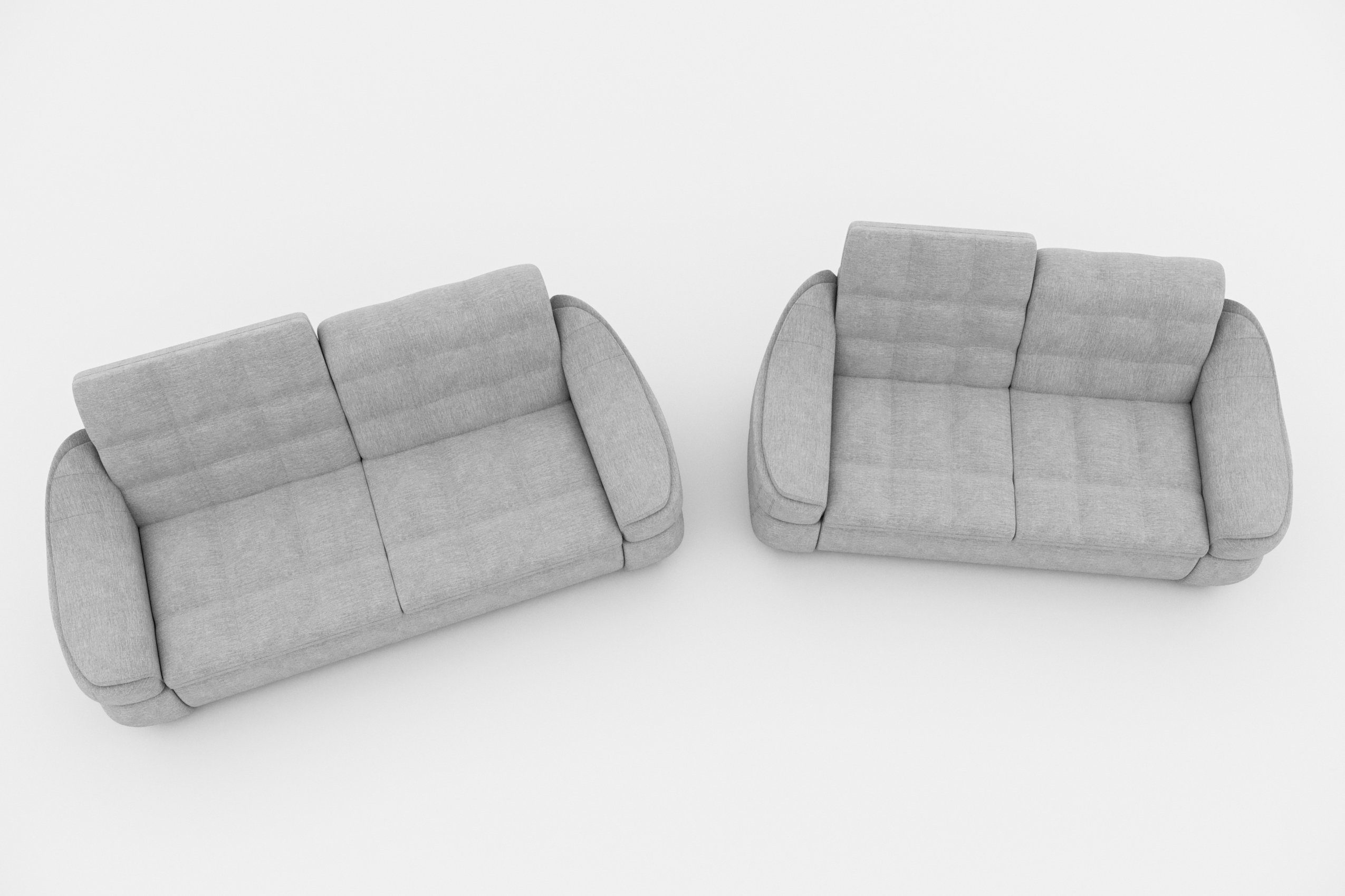Sofa, 2,5-Sitzer Alisa, bestehend 2-Sitzer Polstergarnitur Stylefy made Modern Design, Sofa aus (2-tlg), (Set Europa und in