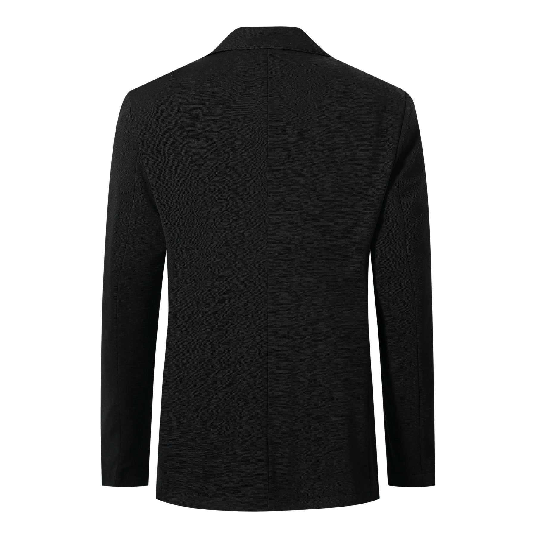 Allthemen Anzugsakko Herren 2 Knöpfe Sakko mit Wellenstruktur Casual Blazer