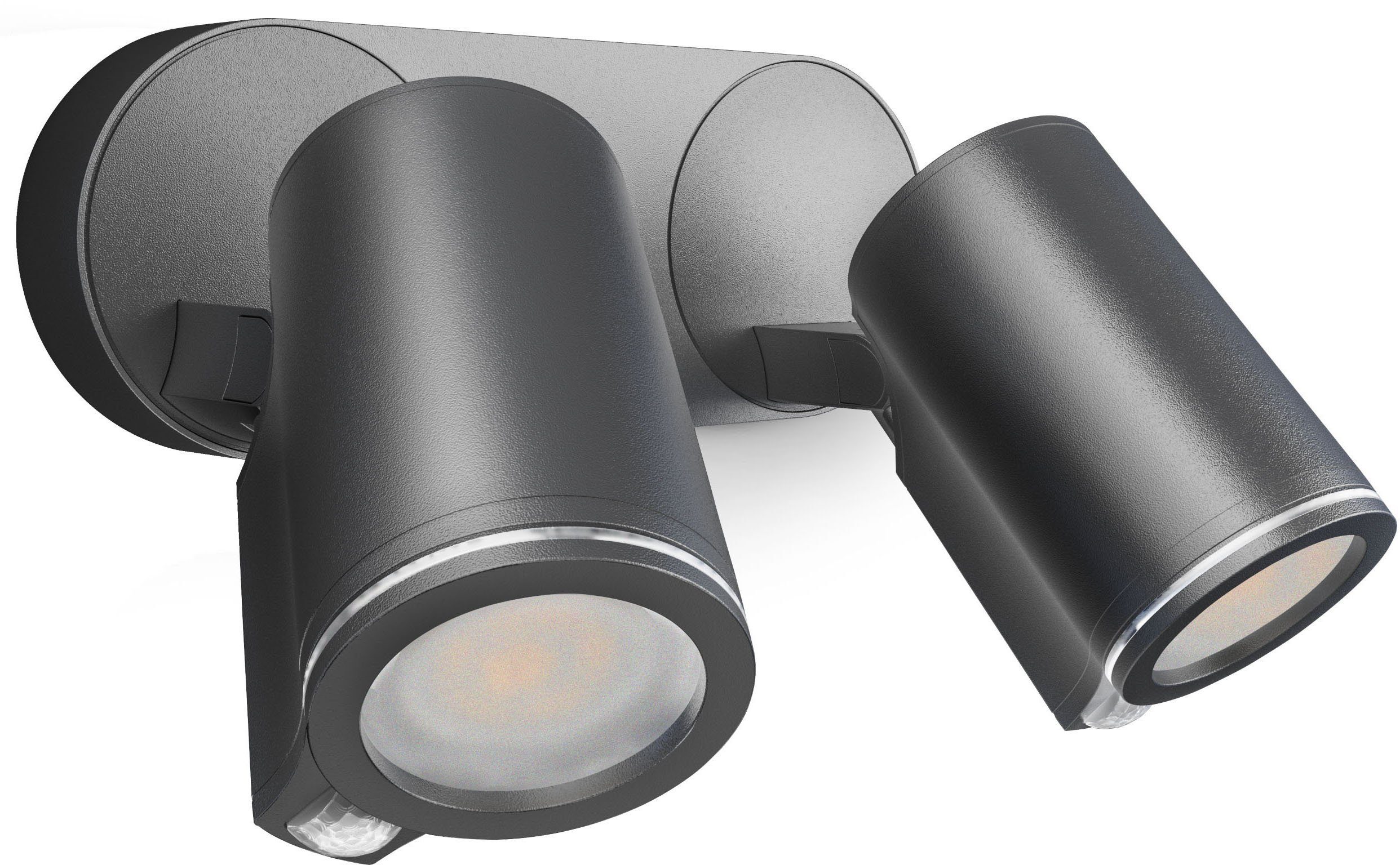 steinel LED AußenWandleuchte »SPOT DUO S ANT«, 180° Bewegungsmelder