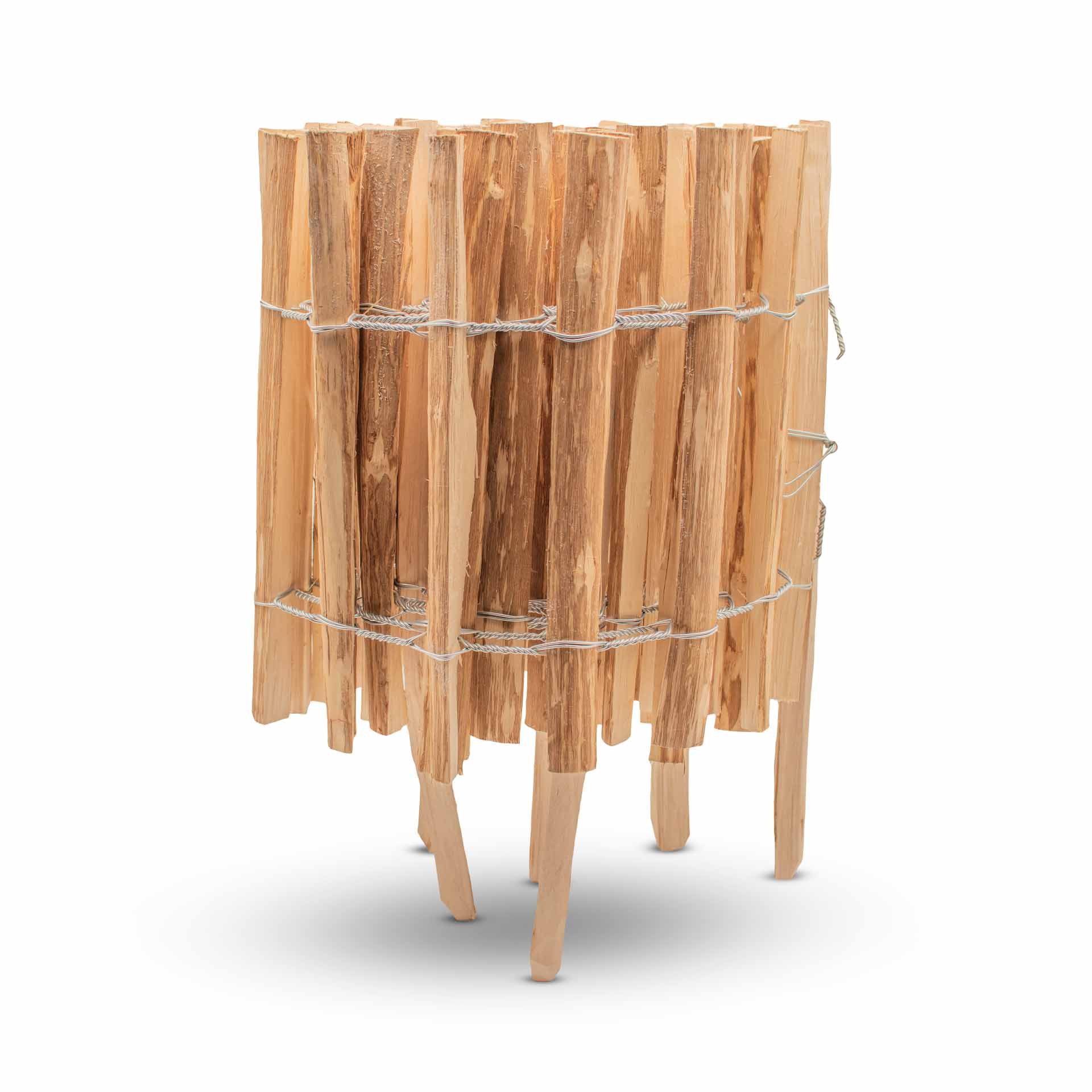 STILTREU Staketenzaun Staketenzaun, Beeteinfassung - Höhe 35 cm, Длина 5 m, Abstand 3-5 cm