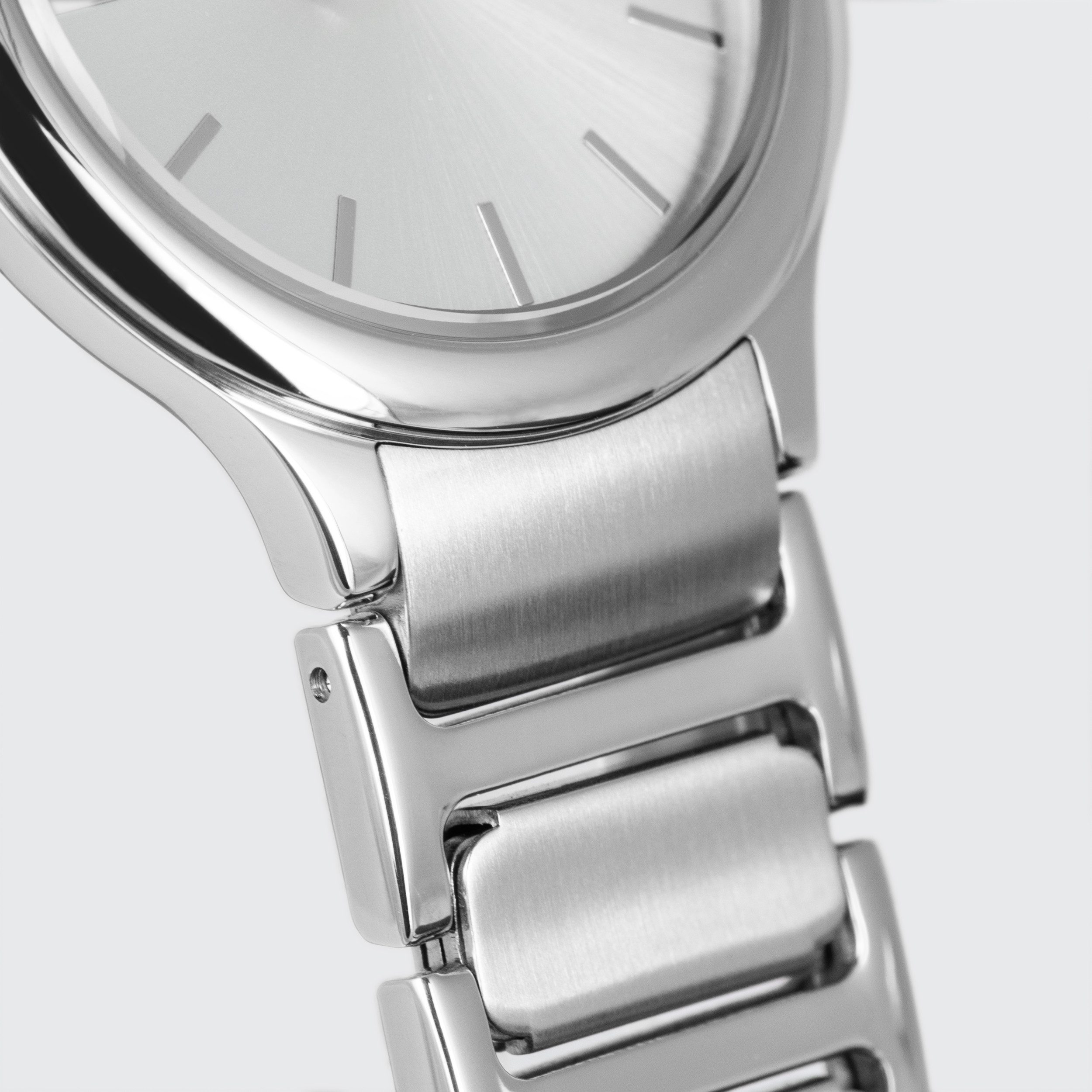 Jacques Lemans Quarzuhr Milano 1-2208A, Armbanduhr, Damenuhr, Edelstahlarmband, analog
