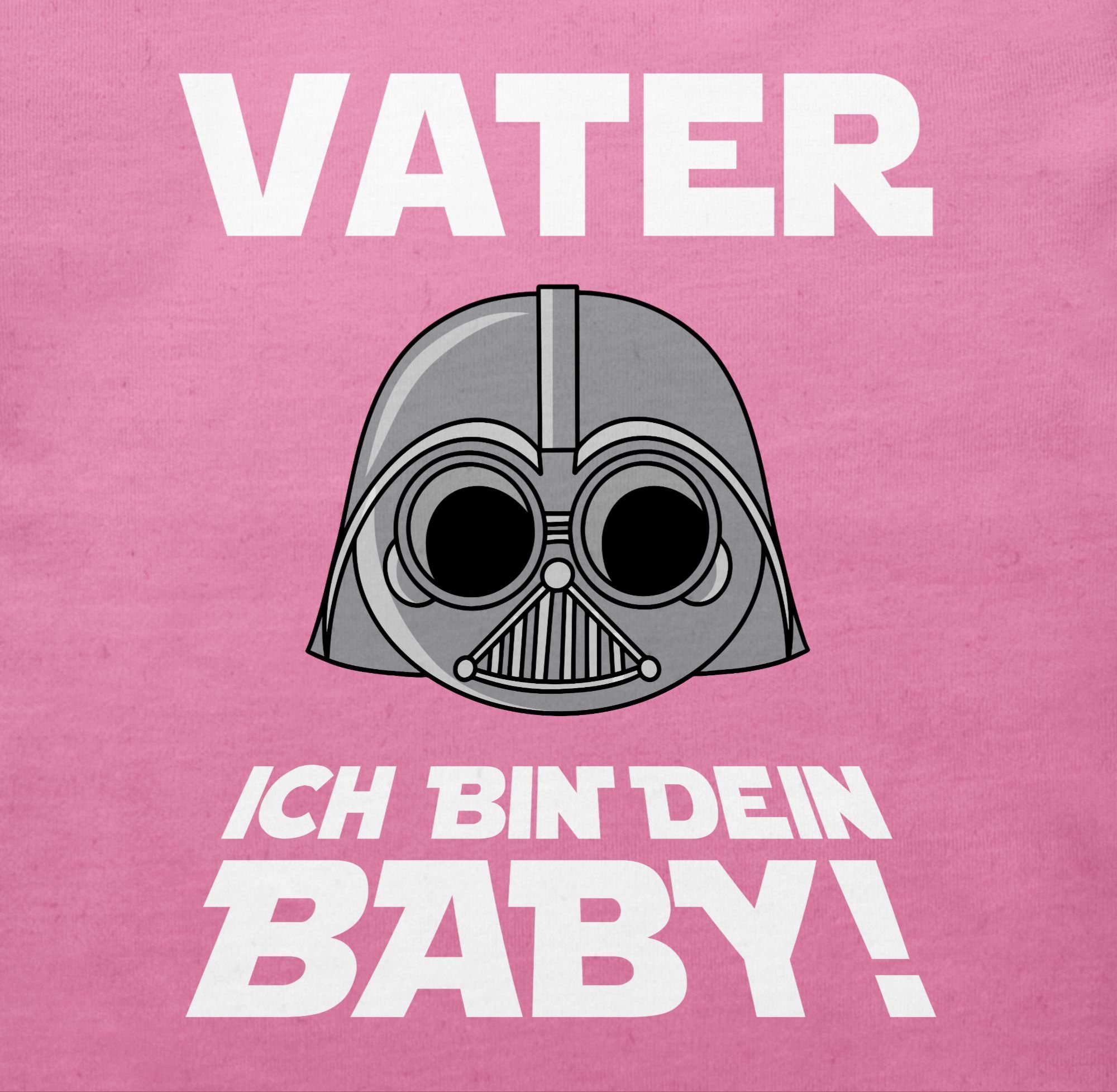 Baby ich Baby Pink Geschenk T-Shirt Vatertag Vater 1 Shirtracer dein bin