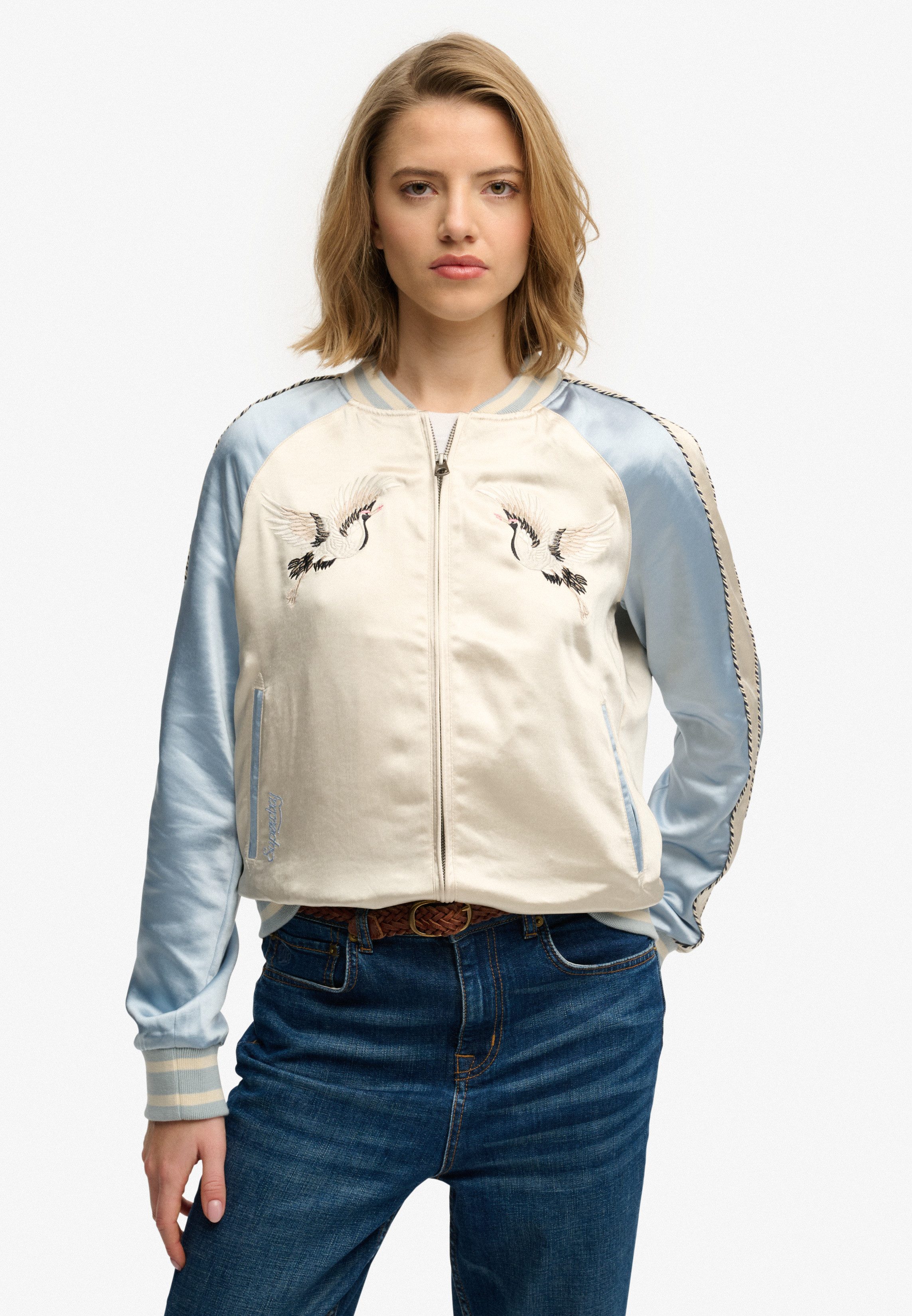 Superdry Parka SUIKAJAN EMBROIDERED BOMBER