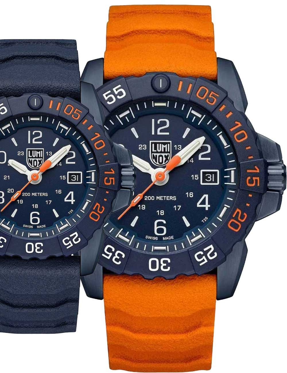 Quarzuhr Luminox XS.3253.CBNSF.SET Herrenuhr Navy Seal Back to the Blue 45mm 20 Luminox XS.3253.CBNSF.SET Herrenuhr Navy Seal Back to the Blue 45mm 20ATM